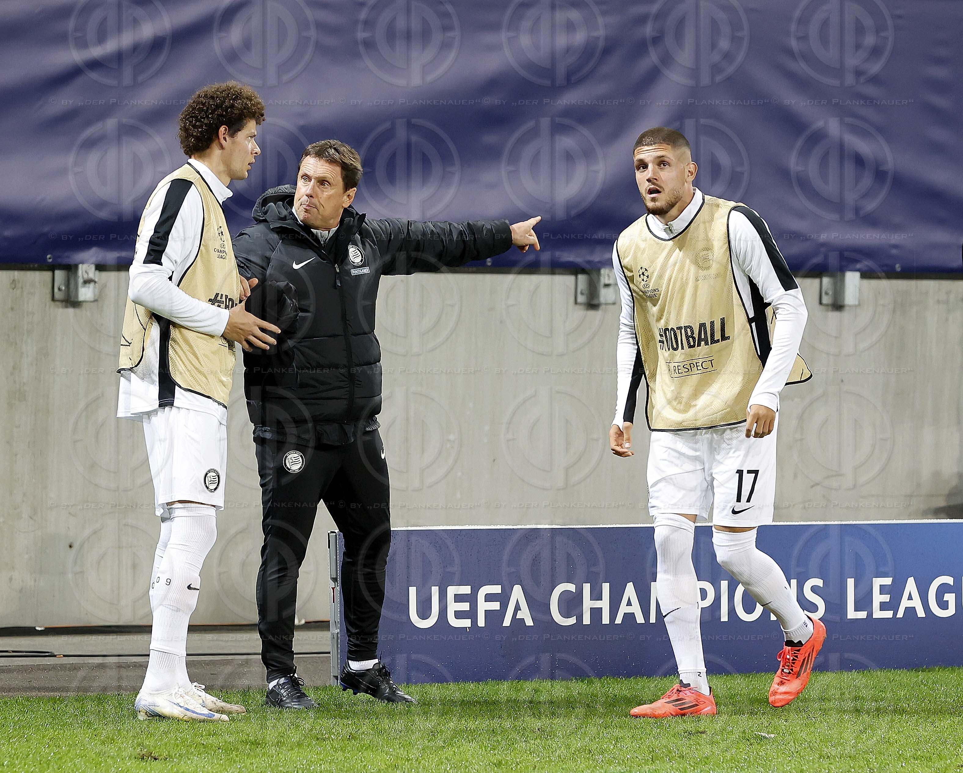 UEFA Champions League SK  Sturm vs. FC Brügge (0:1) in Klagenfu