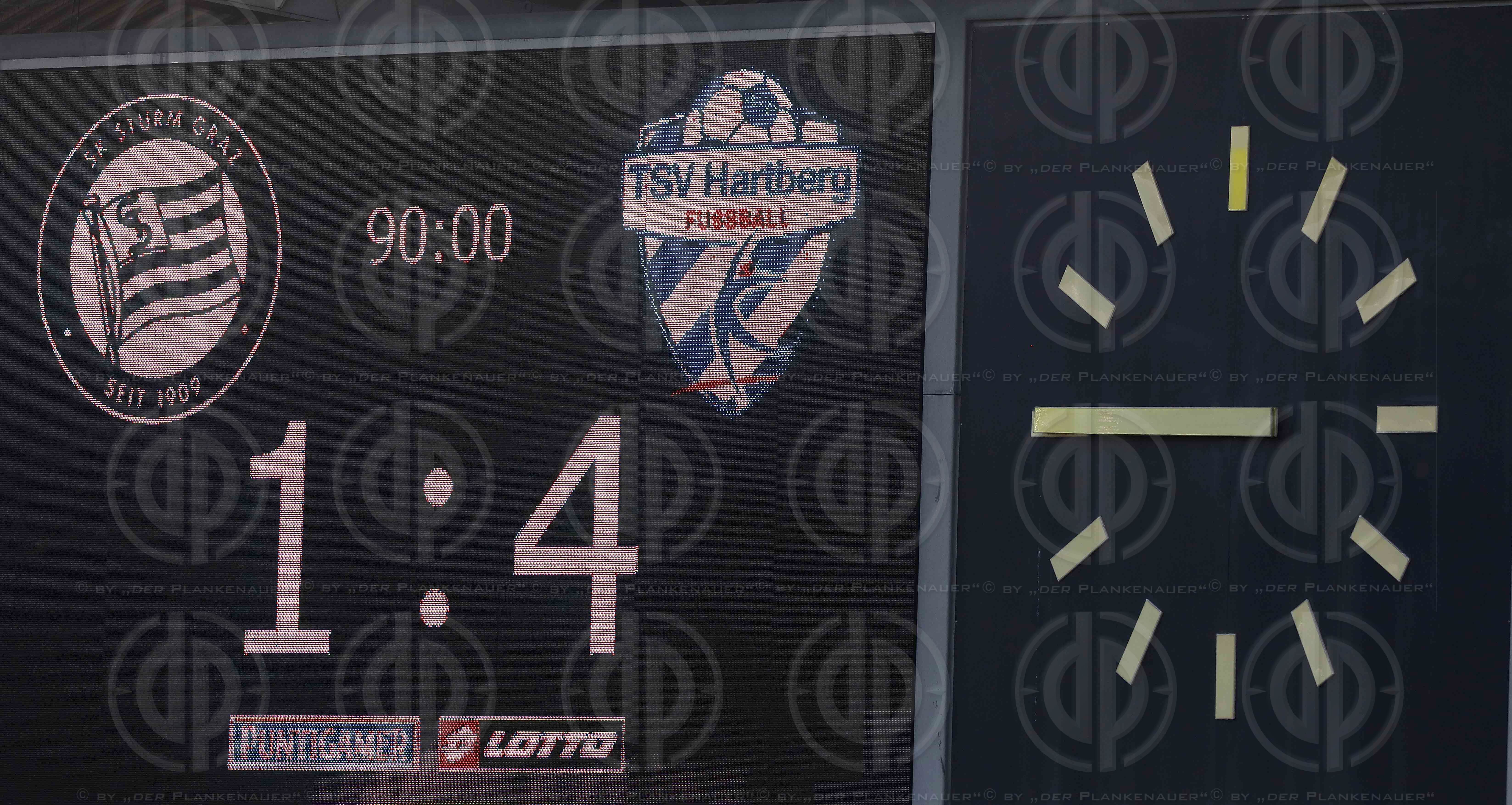 SK Sturm vs. TSV Hartberg (1:4)