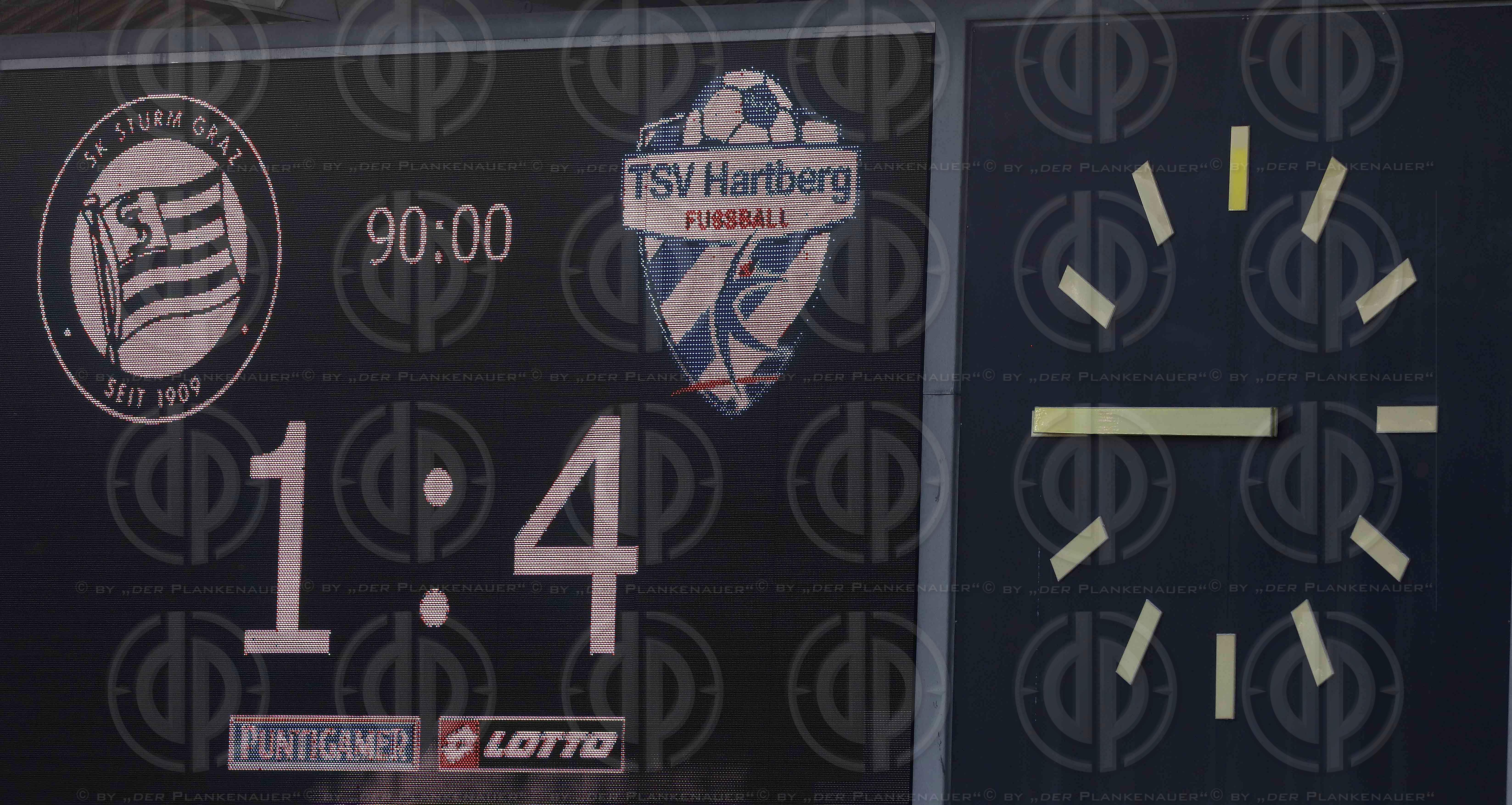 SK Sturm vs. TSV Hartberg (1:4)