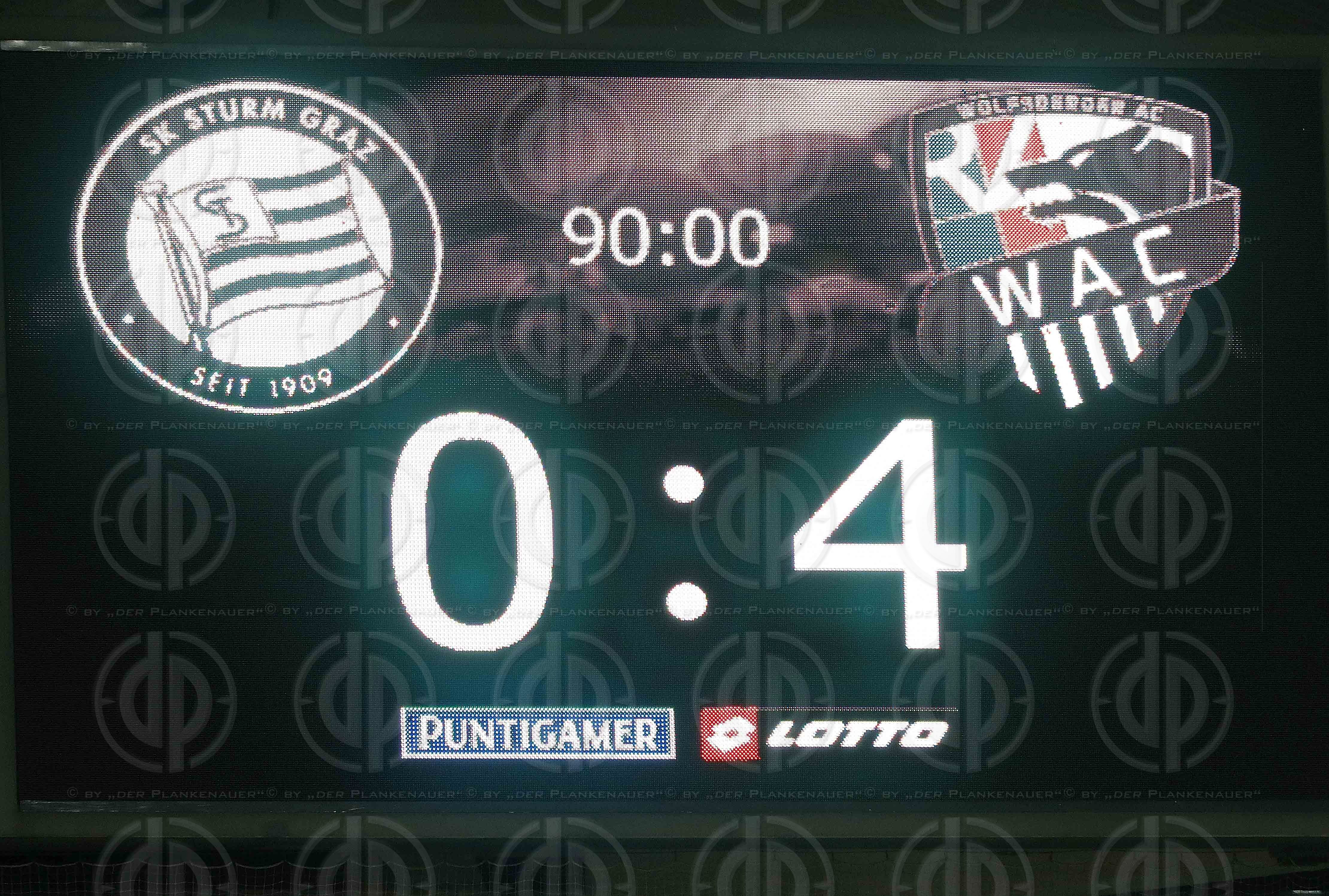 SK Sturm vs. RZ WAC (0:4)