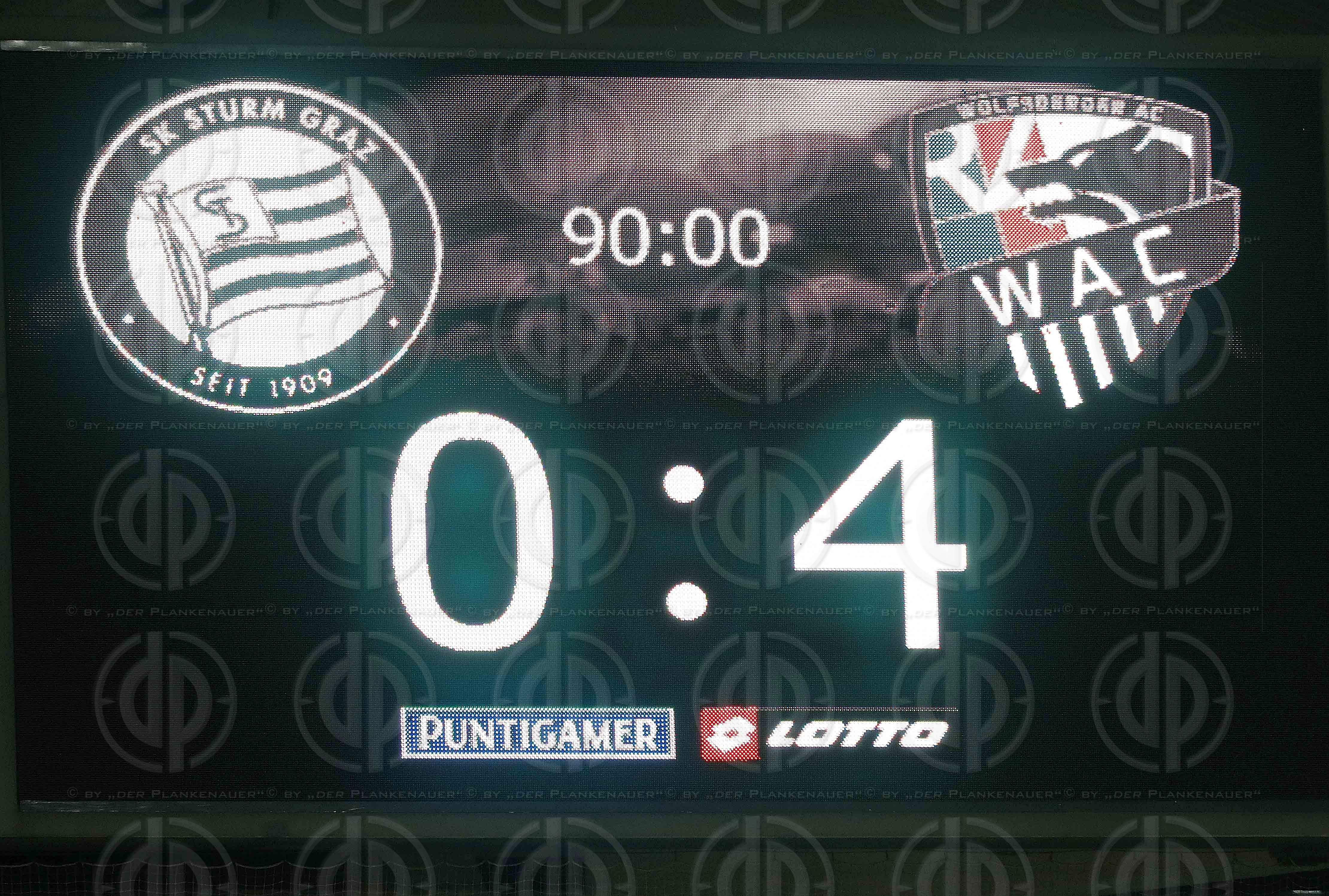 SK Sturm vs. RZ WAC (0:4)