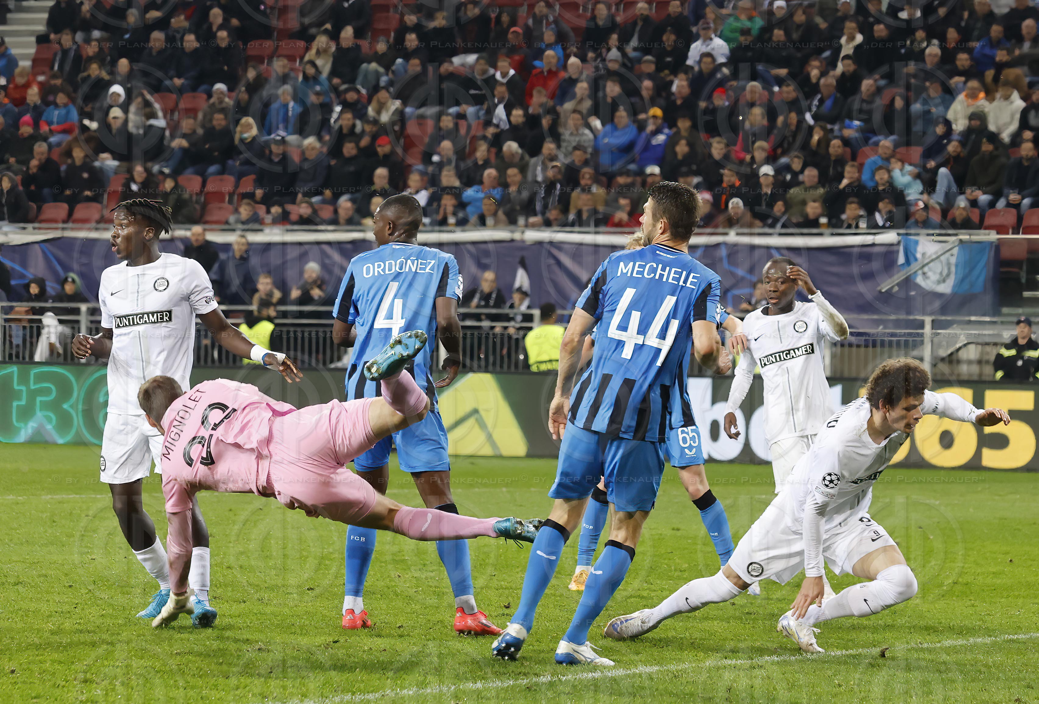 UEFA Champions League SK  Sturm vs. FC Brügge (0:1) in Klagenfu