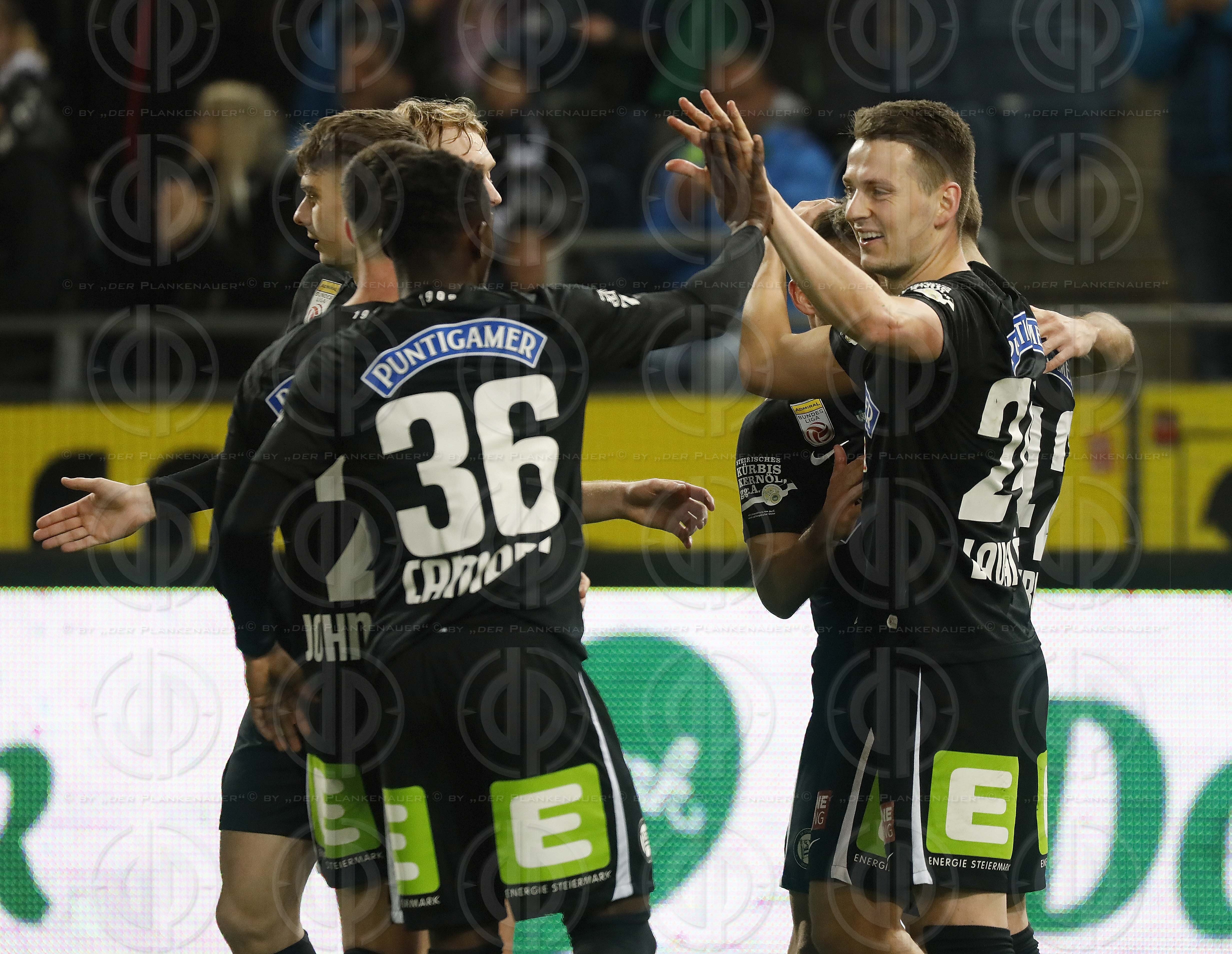 SK Sturm vs. RZ Pellets WAC (4:0) am 03.03.2024