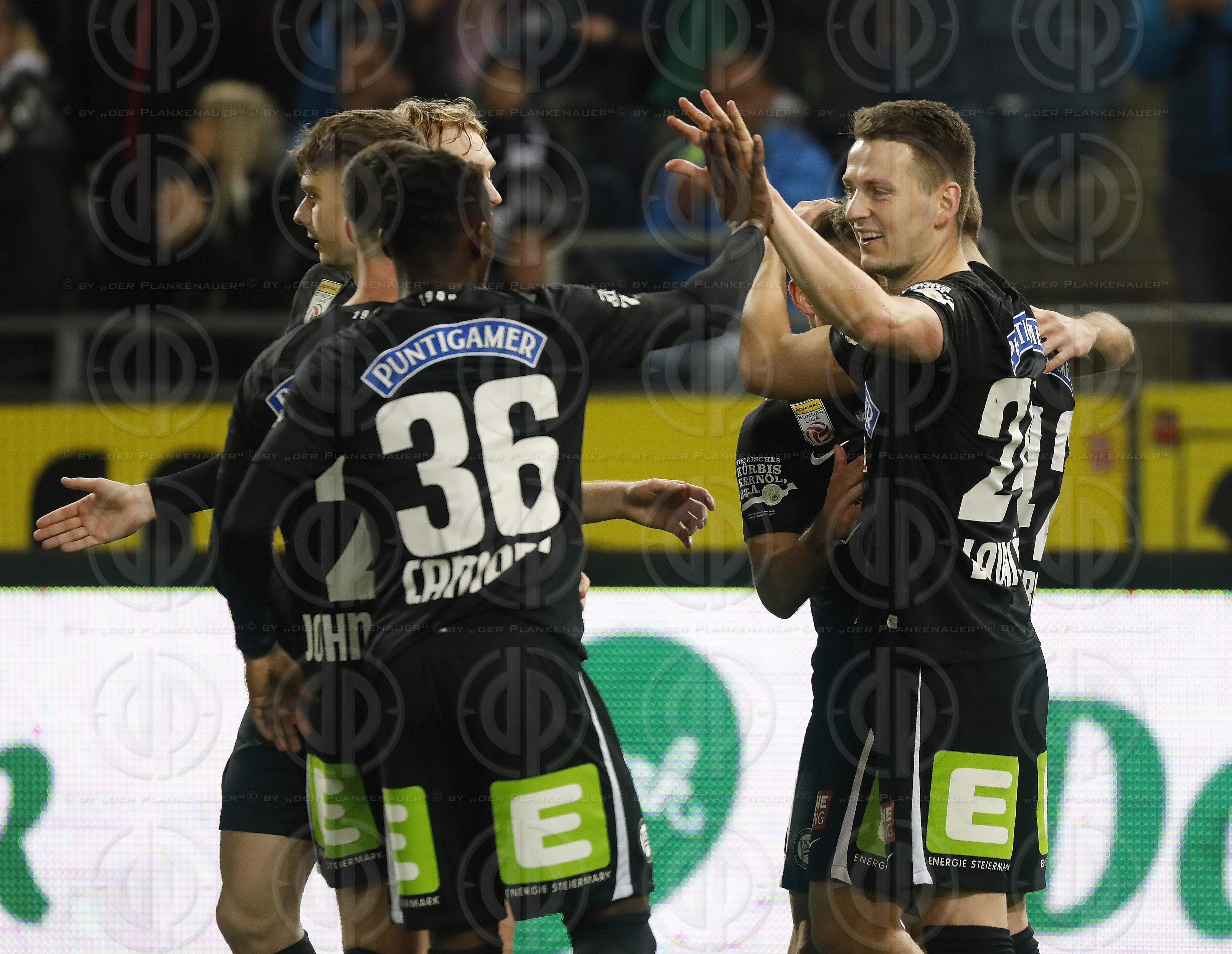 SK Sturm vs. RZ Pellets WAC (4:0) am 03.03.2024