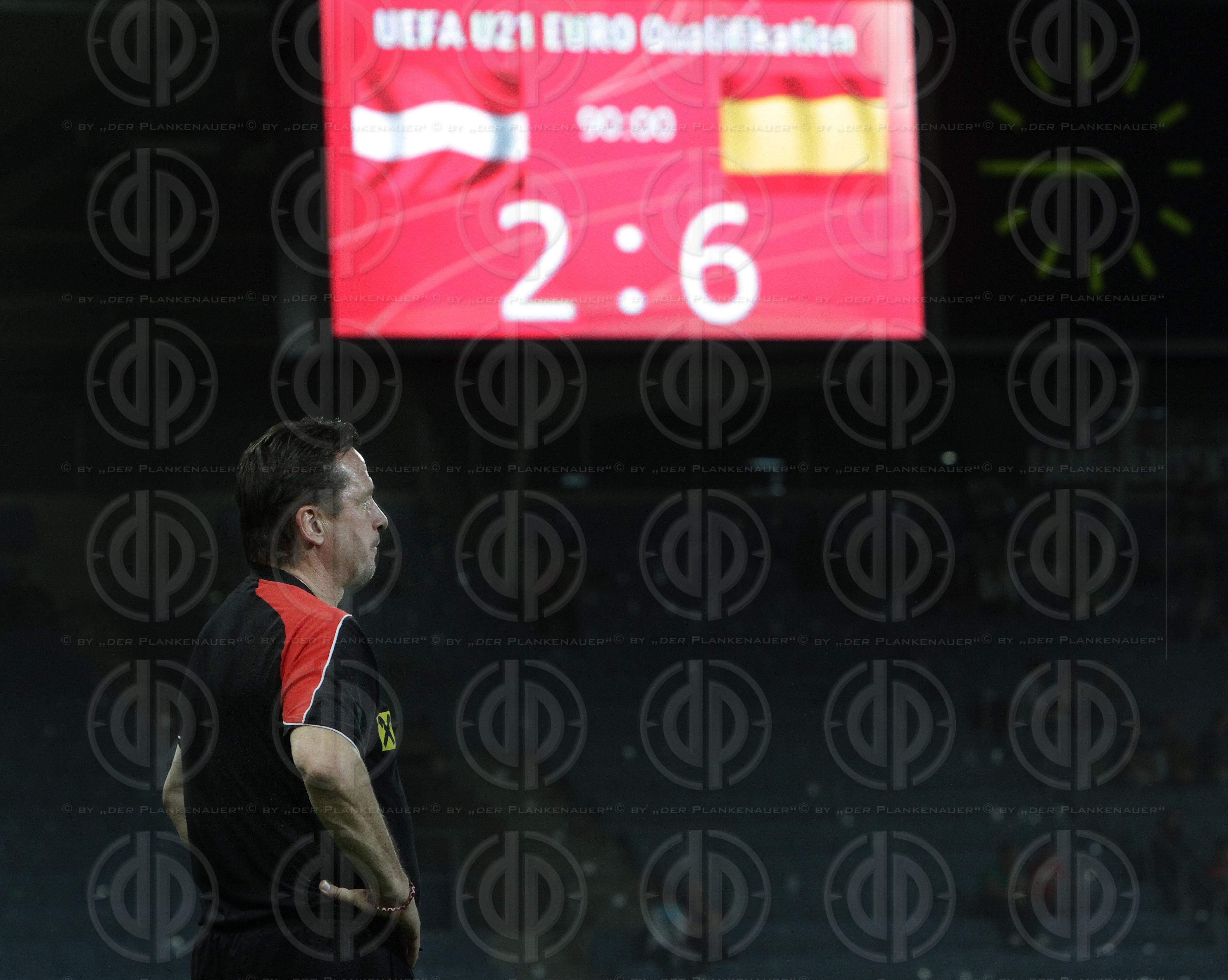 U21-EM-Qualifikation Österreich vs. Spanien (2:6)