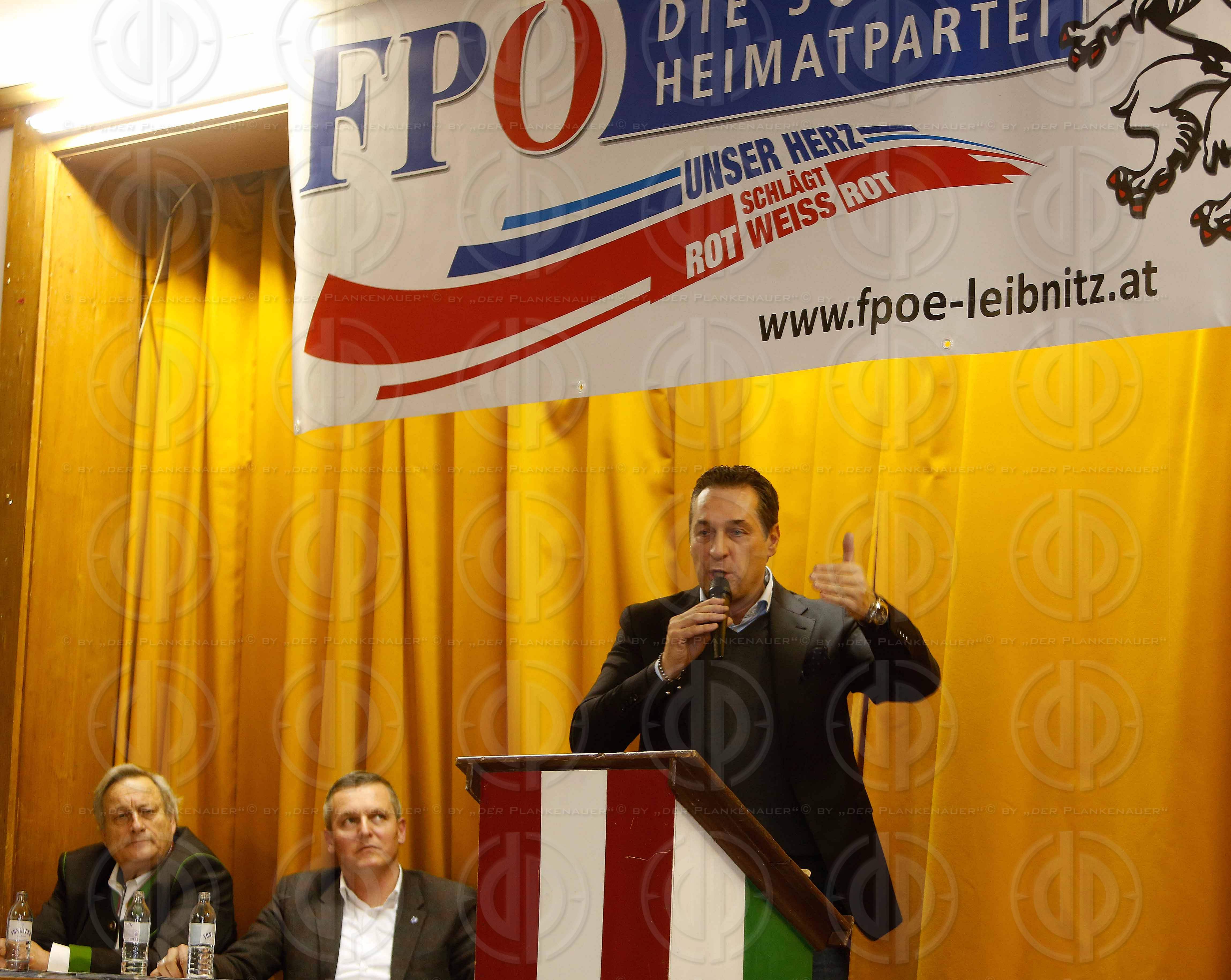 Buergerstammtisch in Spielfeld mit HC Strache