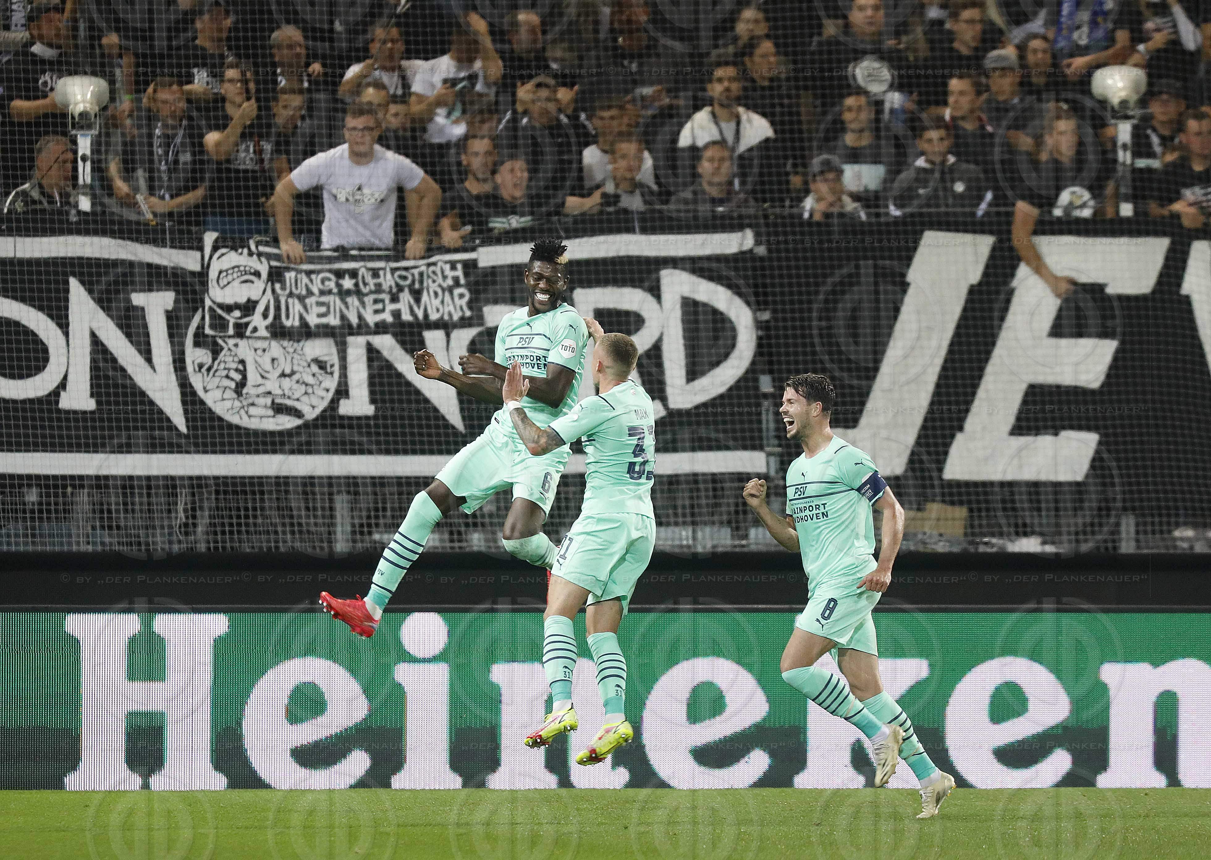 UEL-Gruppe B SK Sturm vs. PSV Eindhoven (1:4) am 30.09.2021