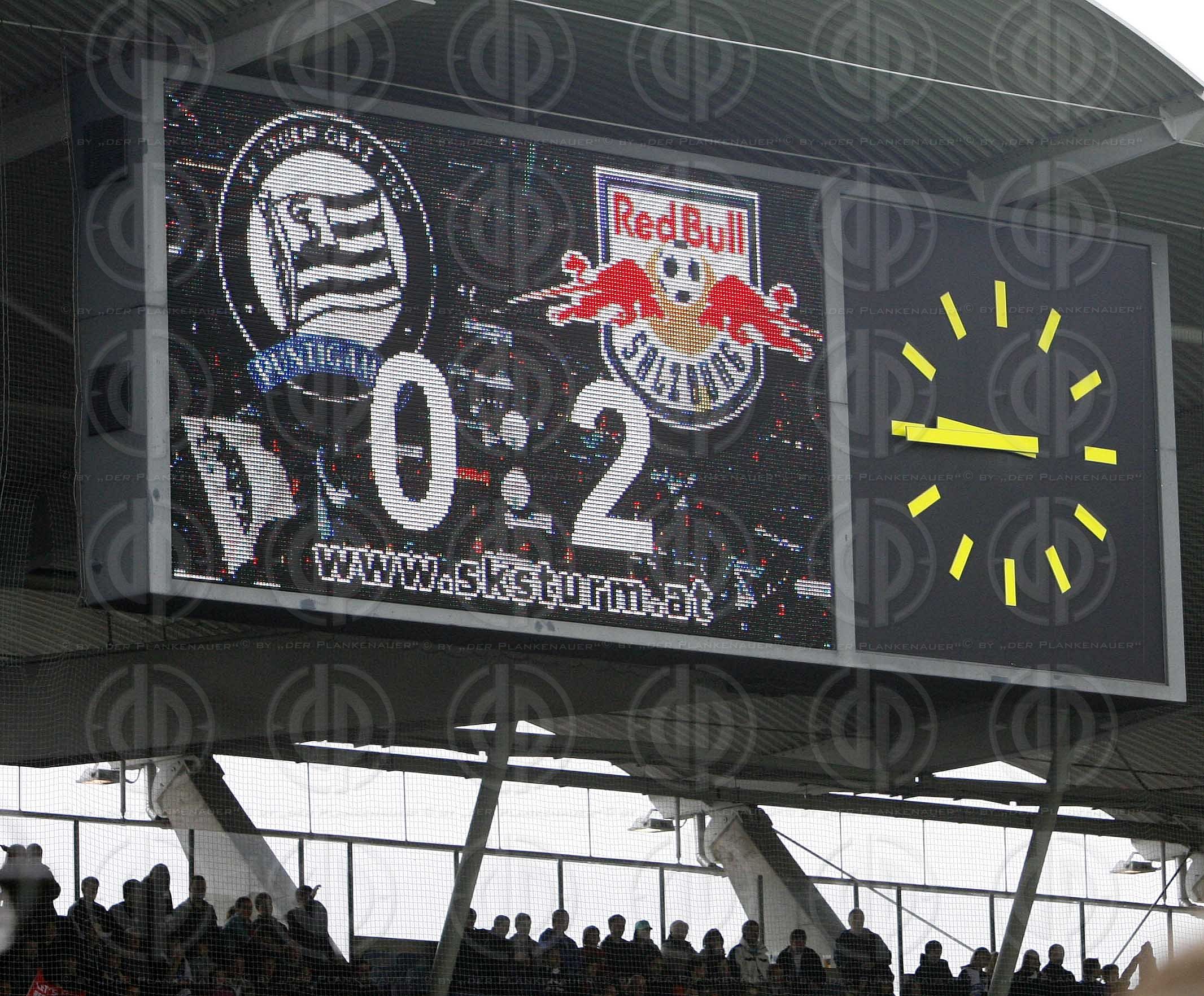 SK Sturm vs. Red Bull Salzburg (0:2)