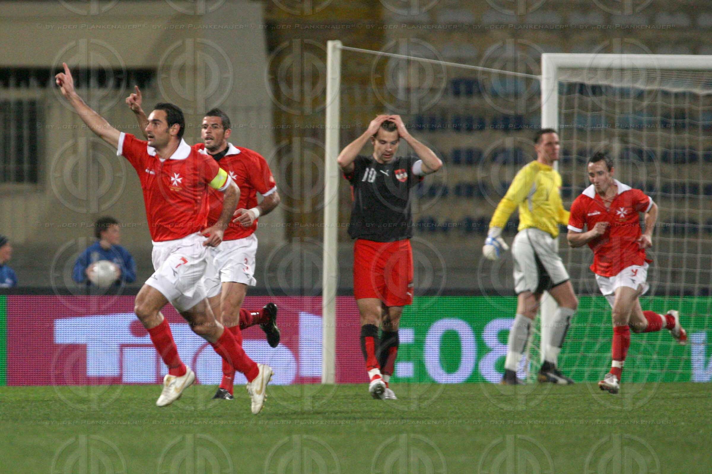 Länderspiel Malta vs. Österreich (1:1)