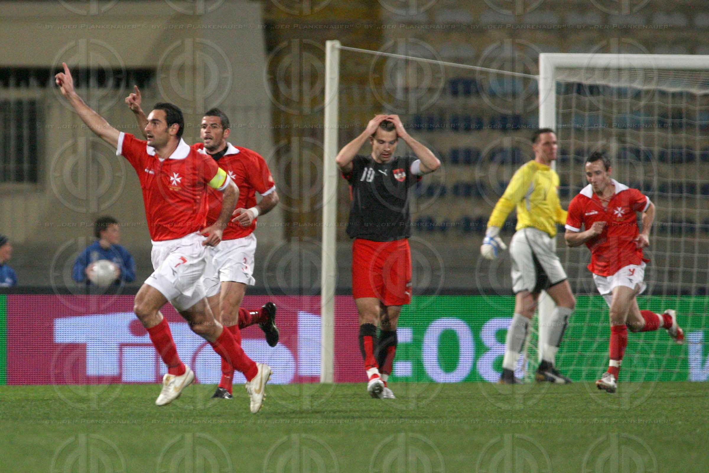 Länderspiel Malta vs. Österreich (1:1)