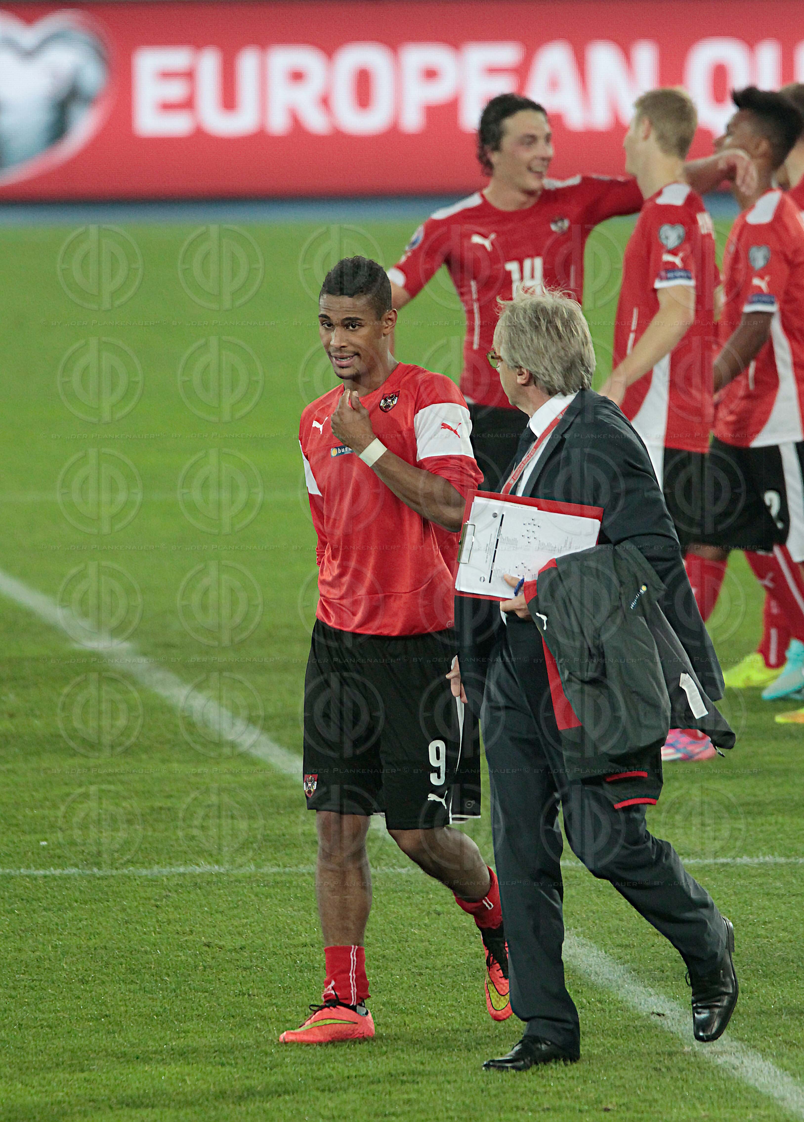 EM 2016-Qualifikationsrunde Oesterreich vs. Montenegro (1:0)