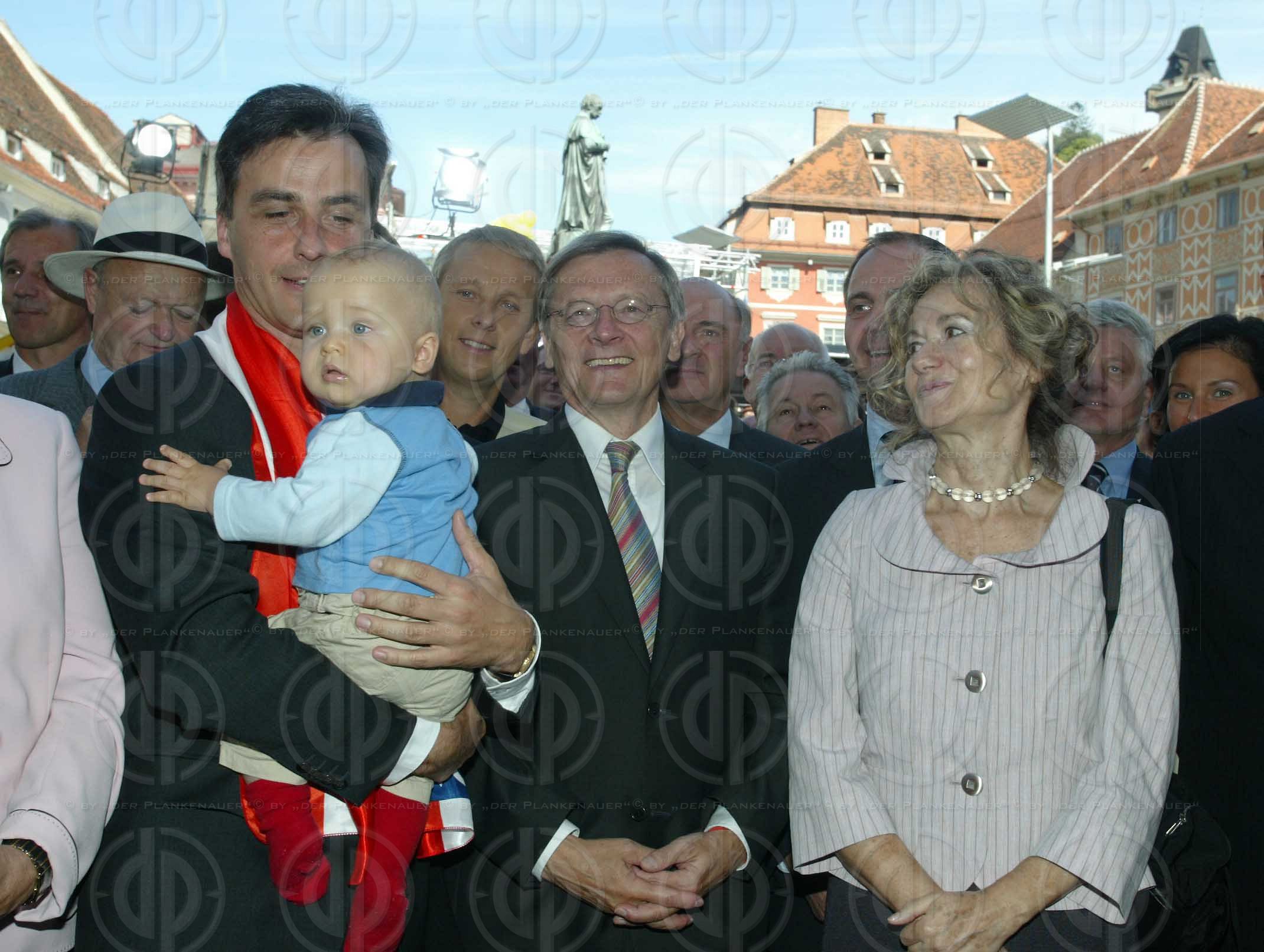 Wahl 2006 - ÖVP Wahlkampfauftakt in Graz
