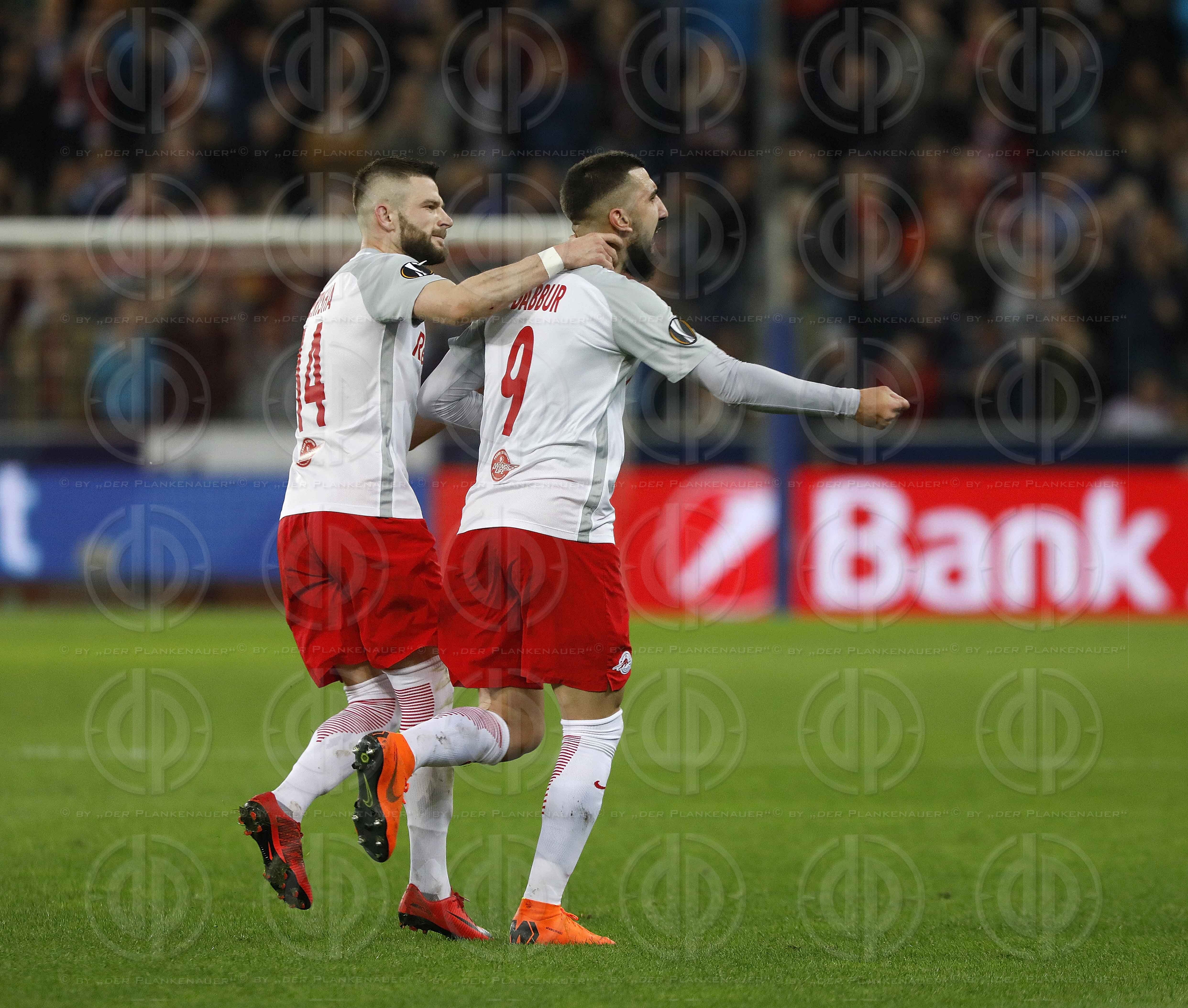 EL FC Salzburg vs. Lazio Rom (4:1)