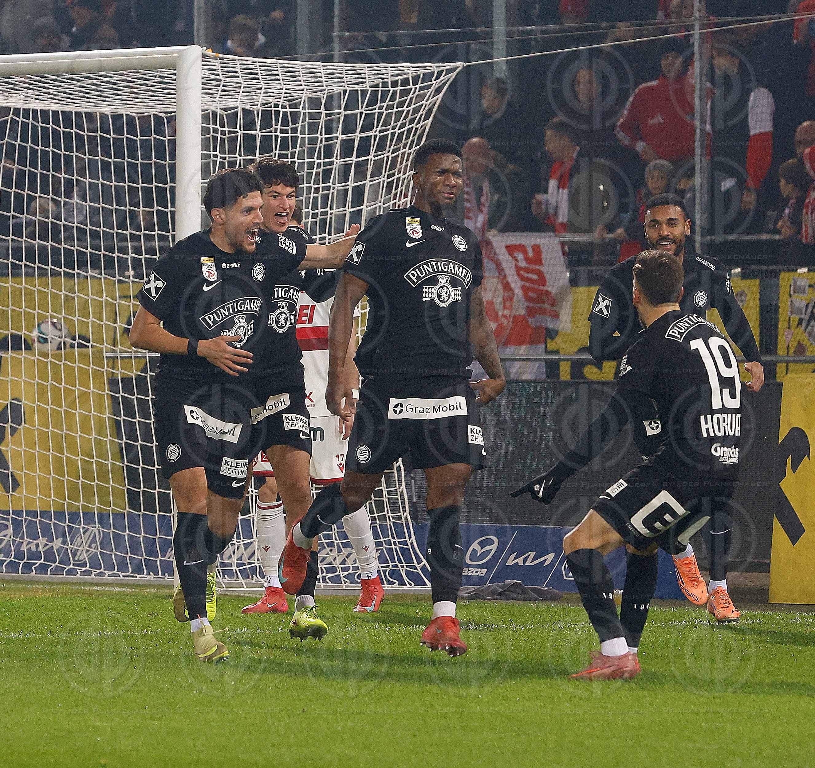 SK Sturm vs. GAK 1902 (2:1) am 07.12.2025