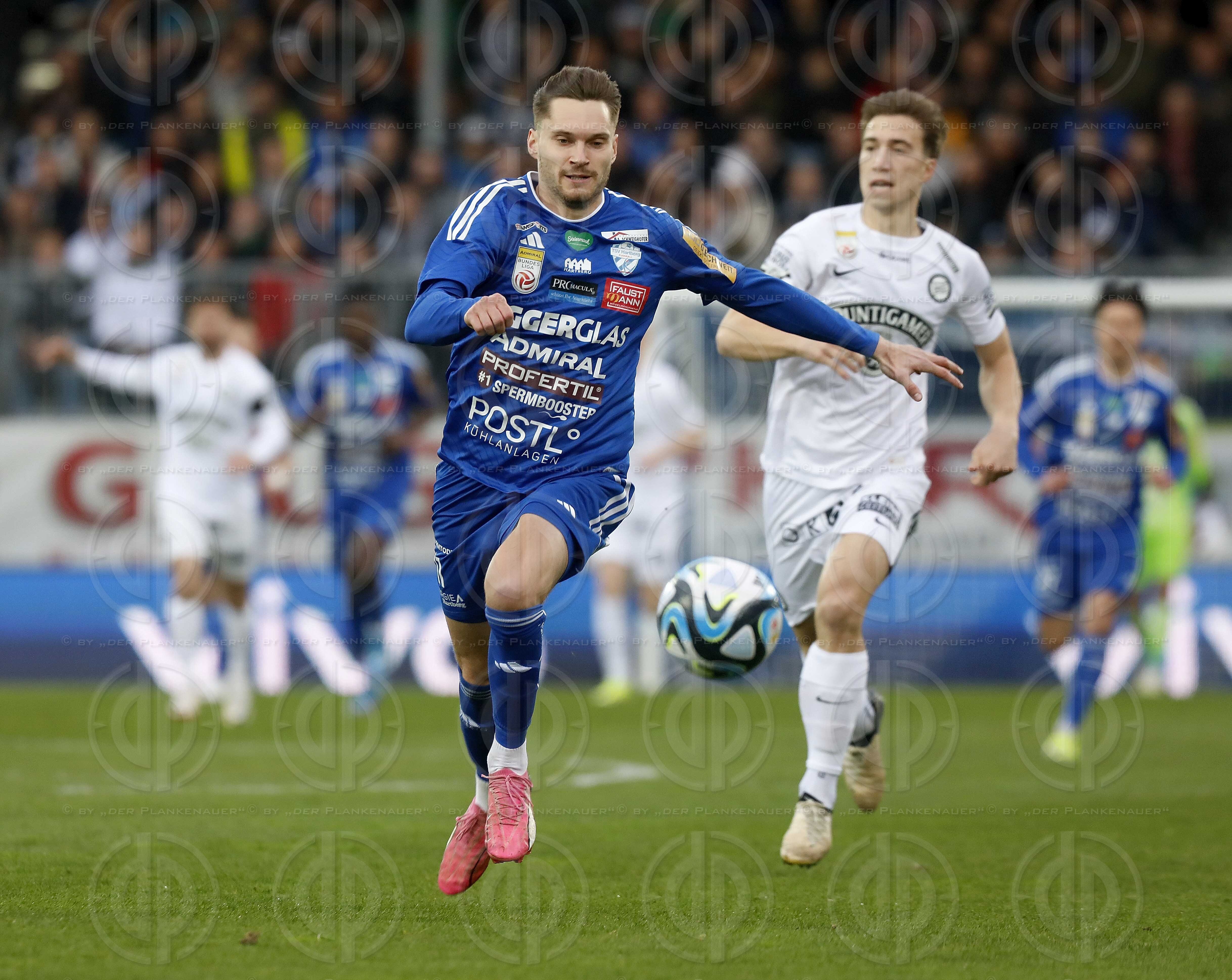 TSV Hartberg vs. SK Sturm (1:1) am 10.03.2024