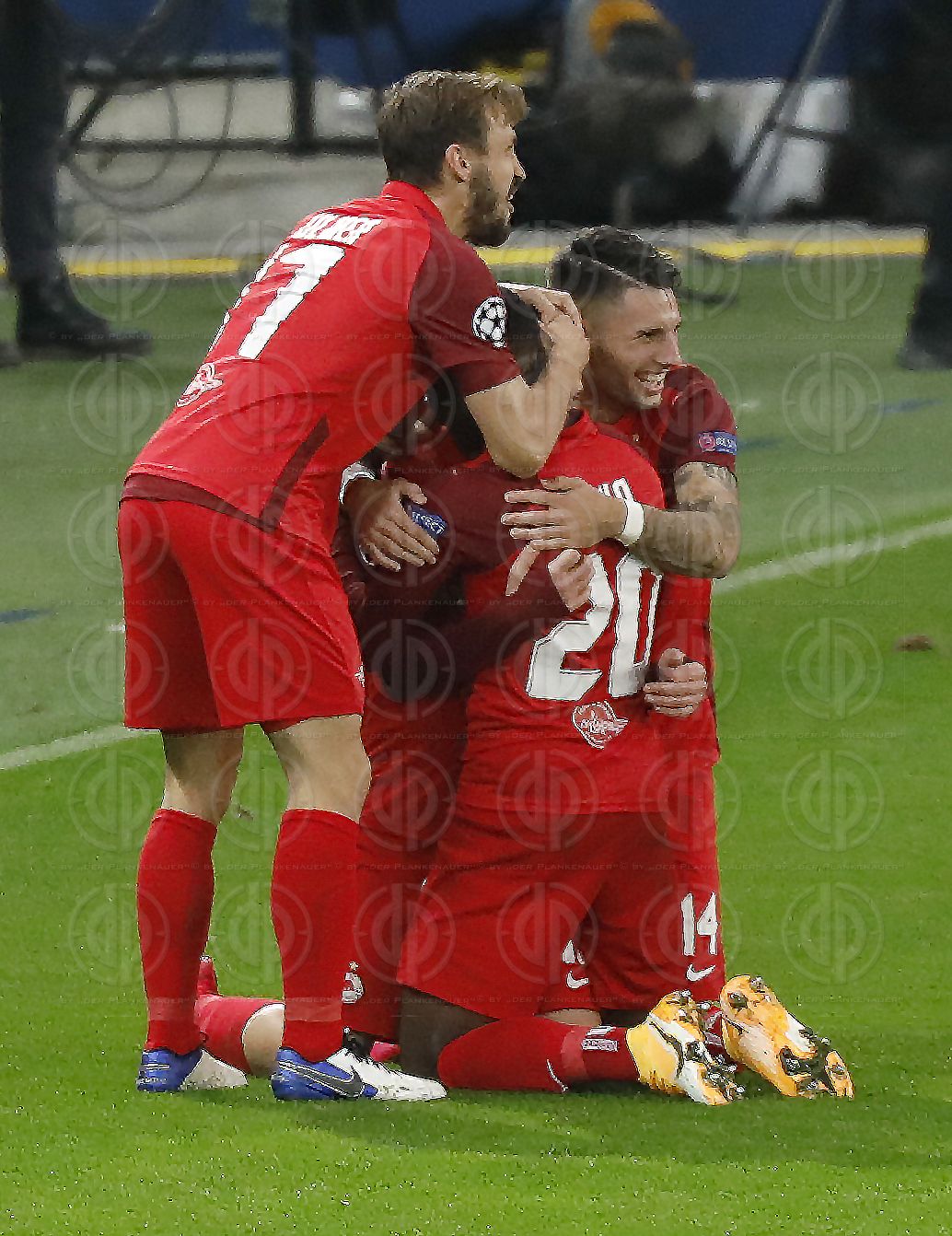 CL FC Red Bull Salzburg vs. Lokomotive Moskau (2:2) am 21.10.202