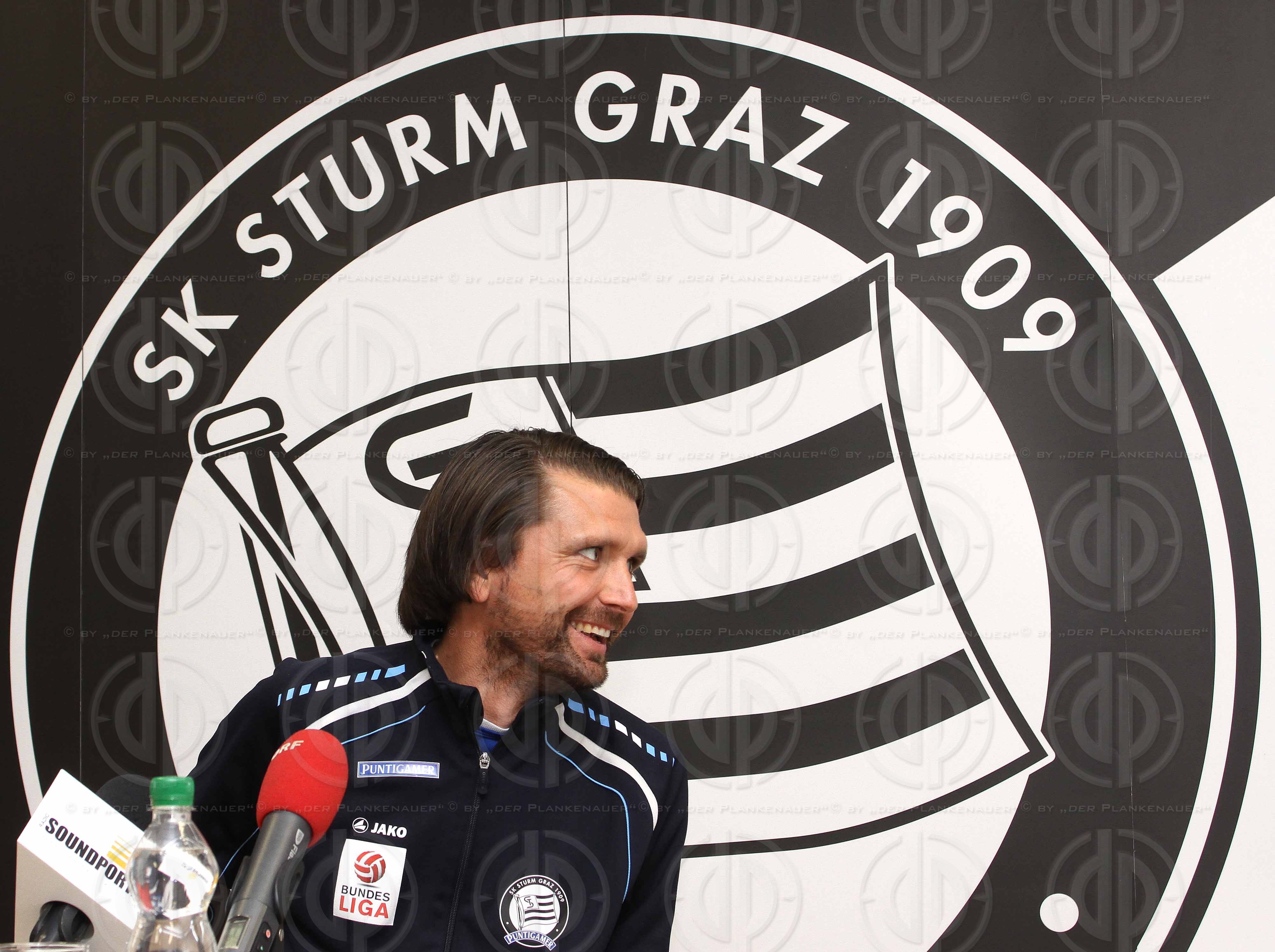 SK Sturm Pressekonferenz