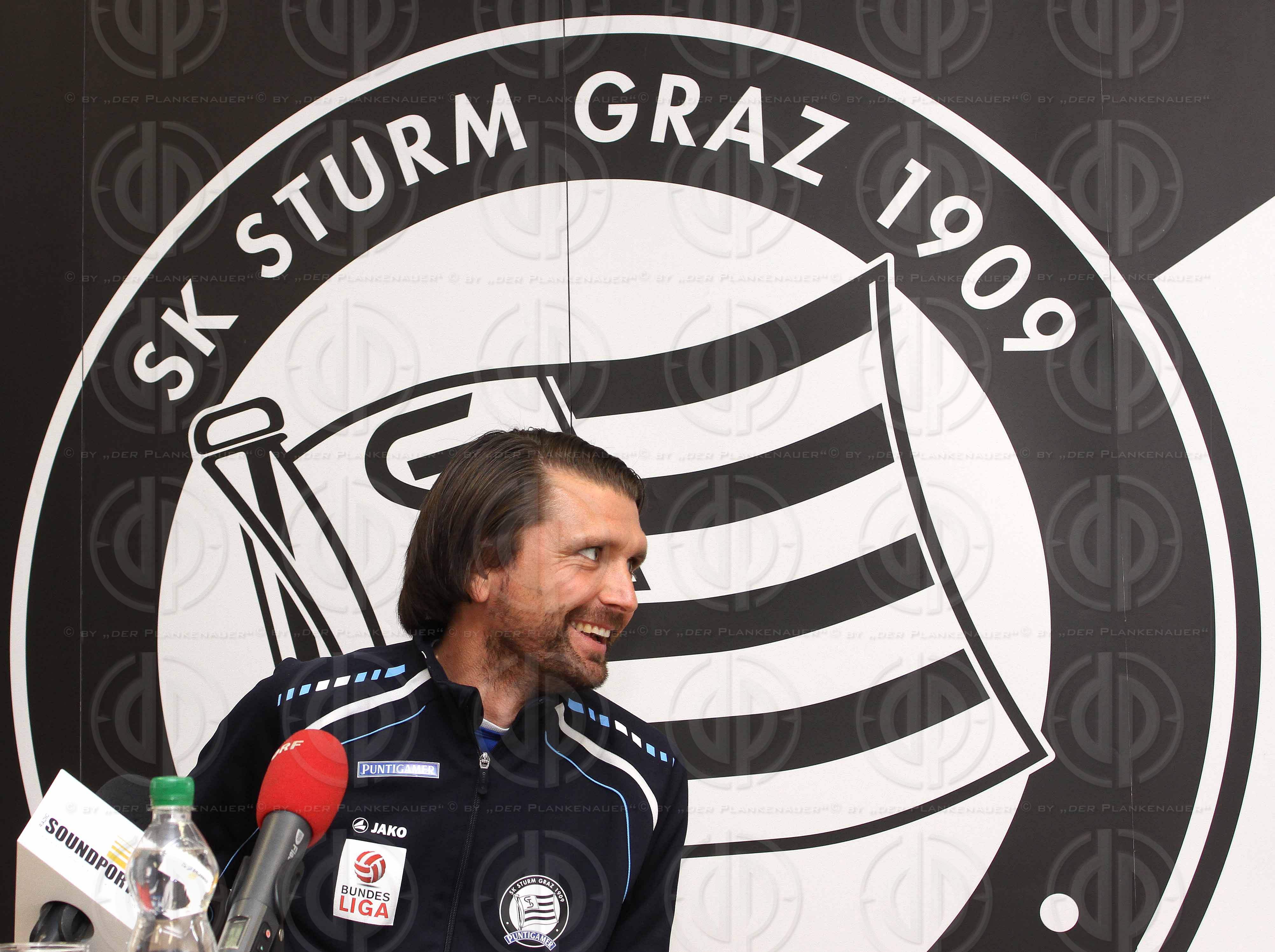 SK Sturm Pressekonferenz