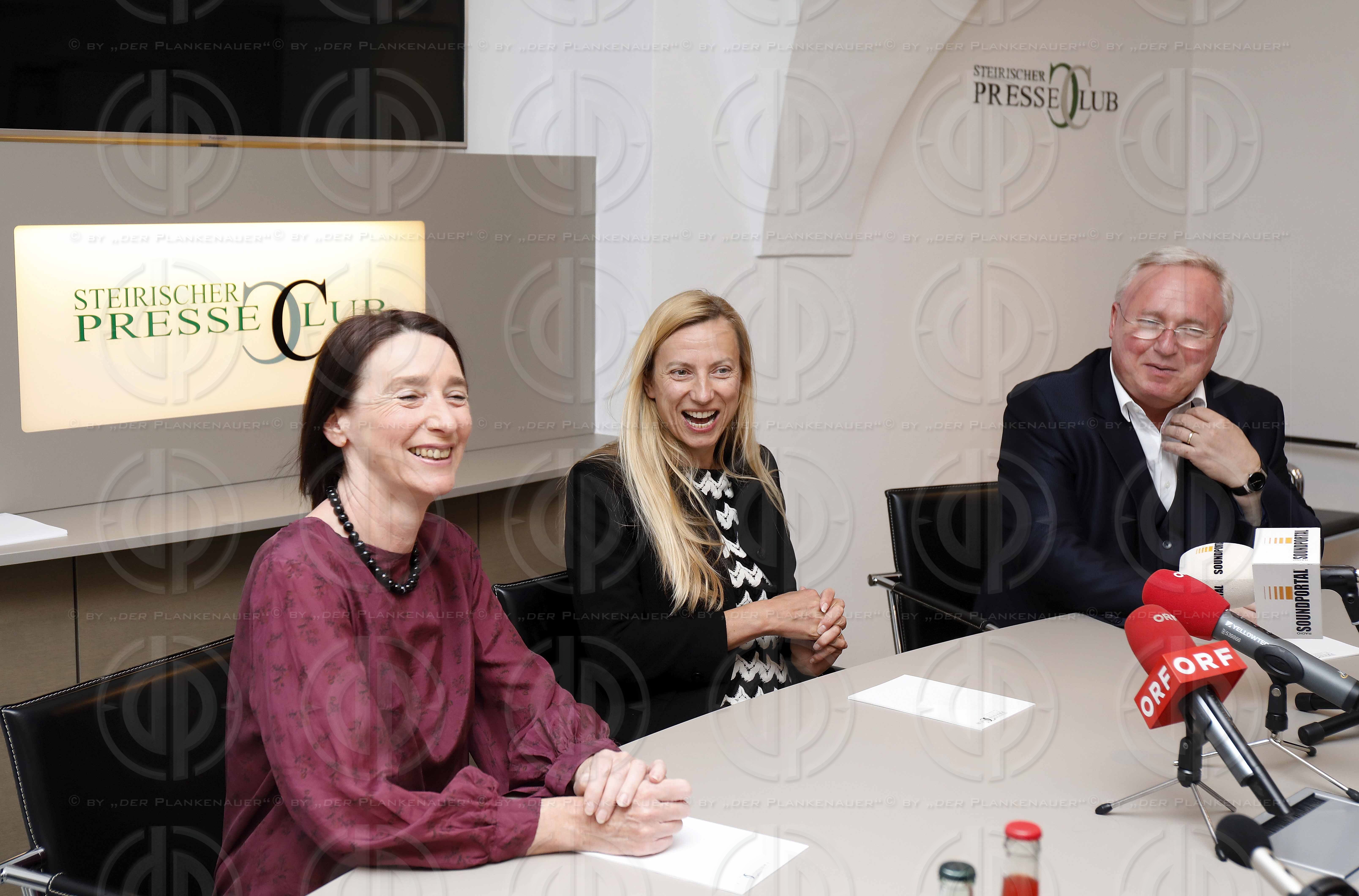 BMin. Juliane BOGNER-STRAUSS im steir. Presseclub