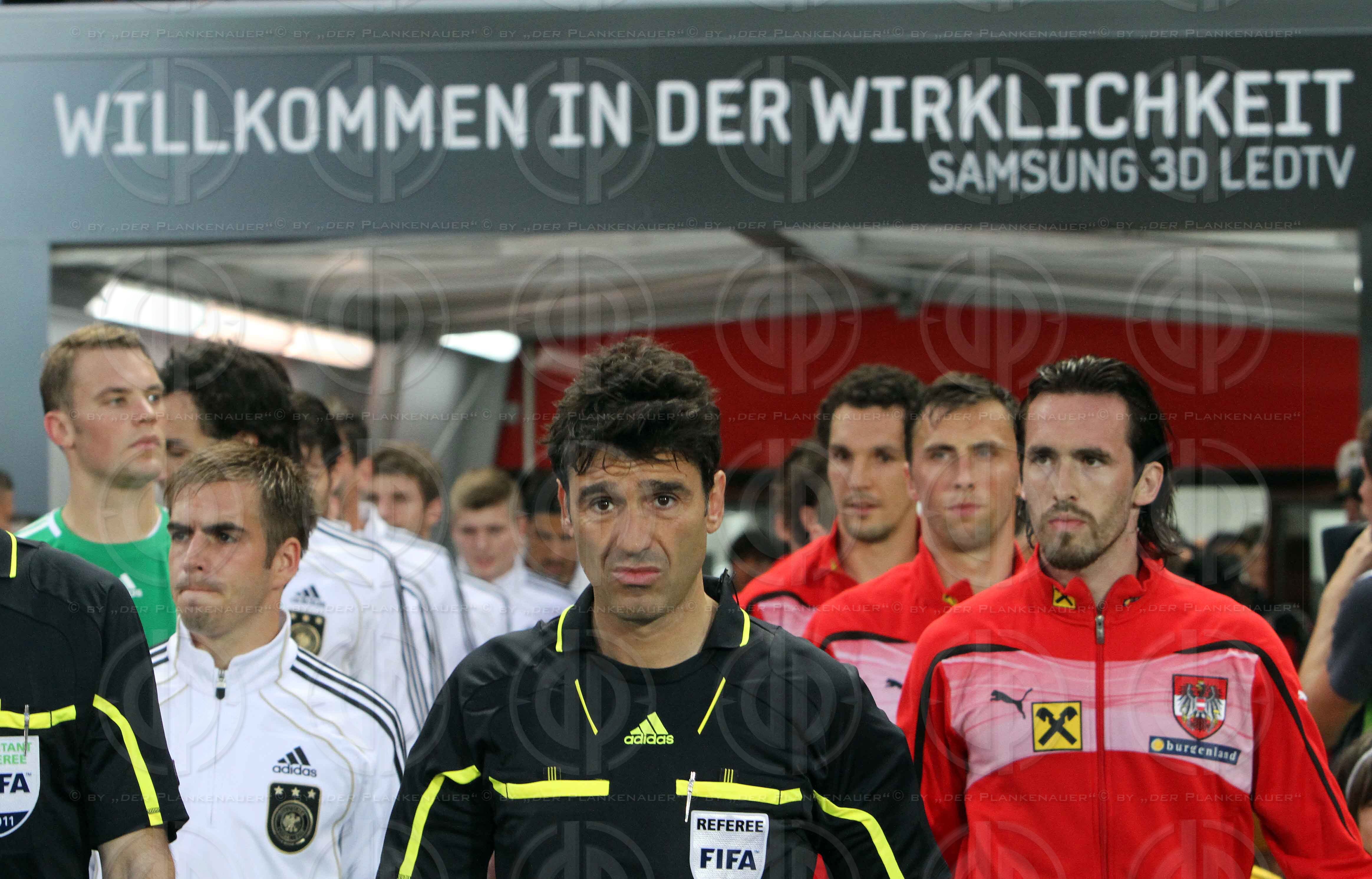 Qualifikation zur UEFA EURO 2012 Österreich vs. Deutschland