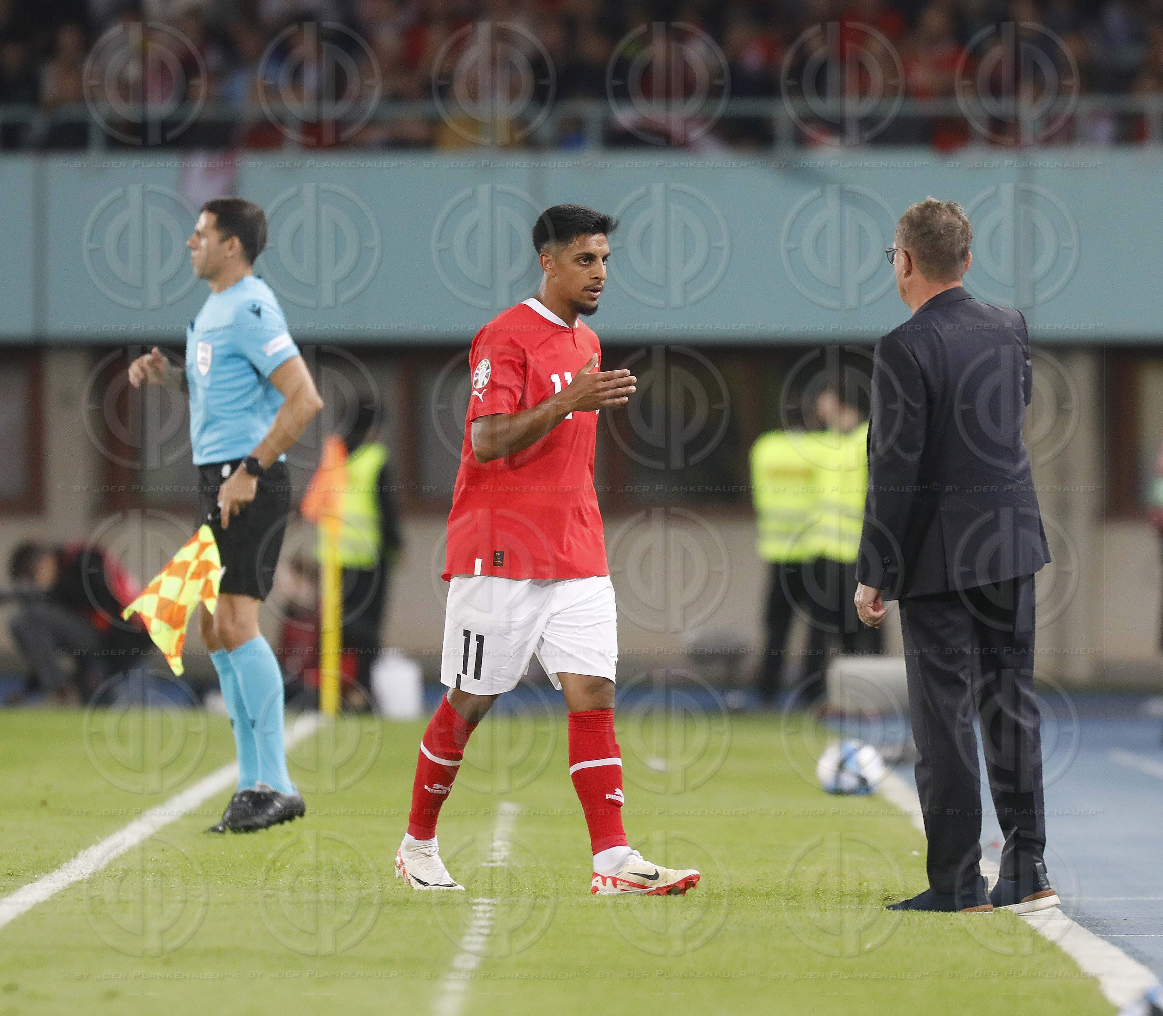 EQ Österreich vs. Belgien (2:3) am 13.10.2023