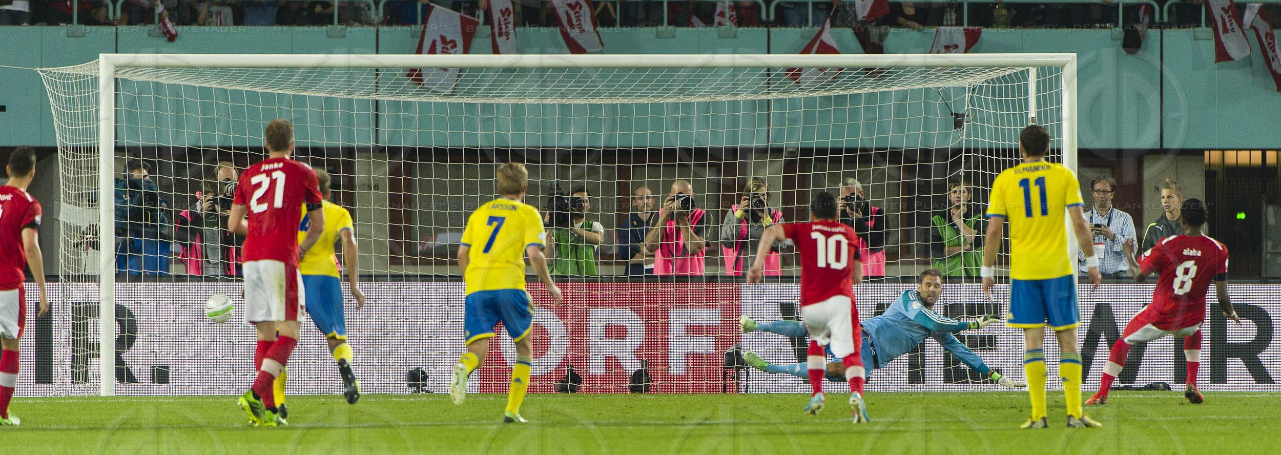 WM-Qualifikation Österreich vs. Schweden (2:1)