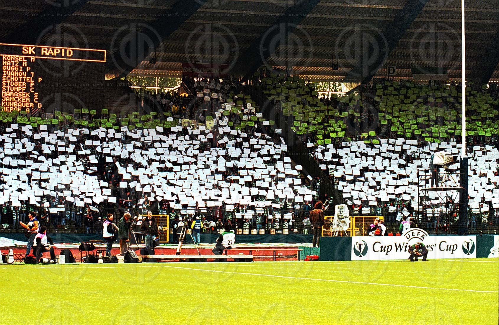 Europacup der Pokalsieger Rapid vs. PSG (0:1)
