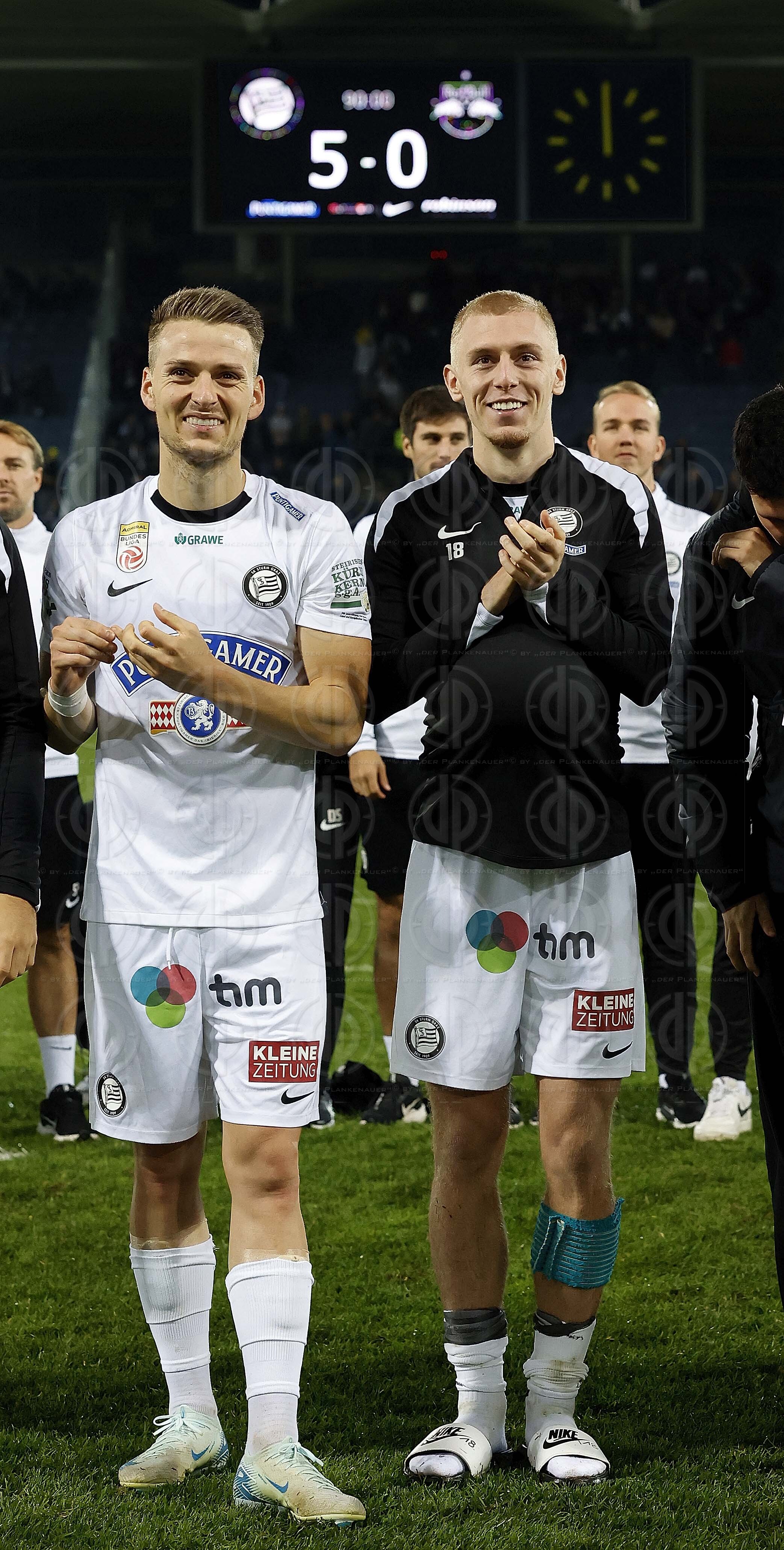 SK Sturm vs. Red Bull Salzburg (5:0) am 06.10.2024