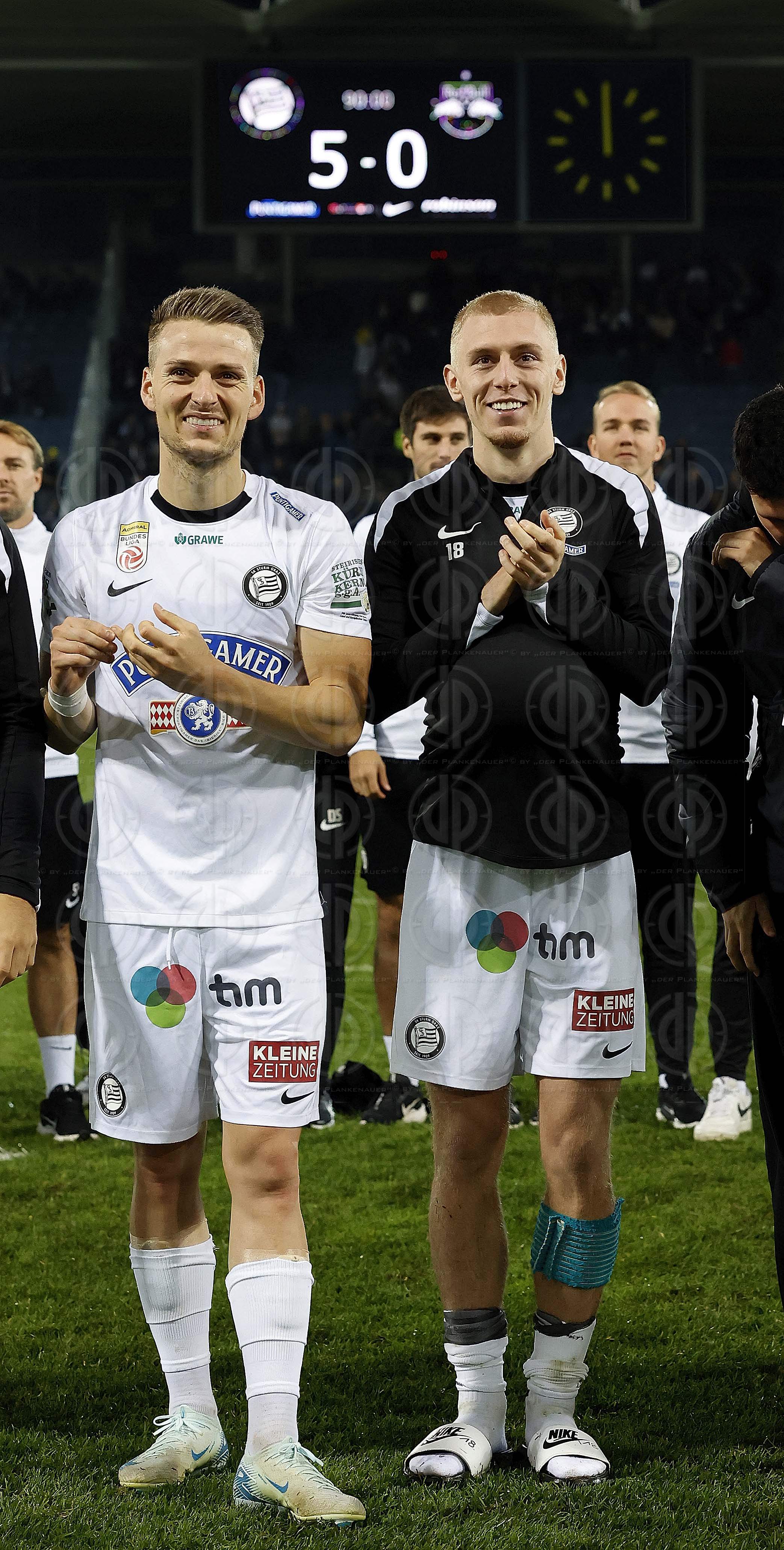 SK Sturm vs. Red Bull Salzburg (5:0) am 06.10.2024