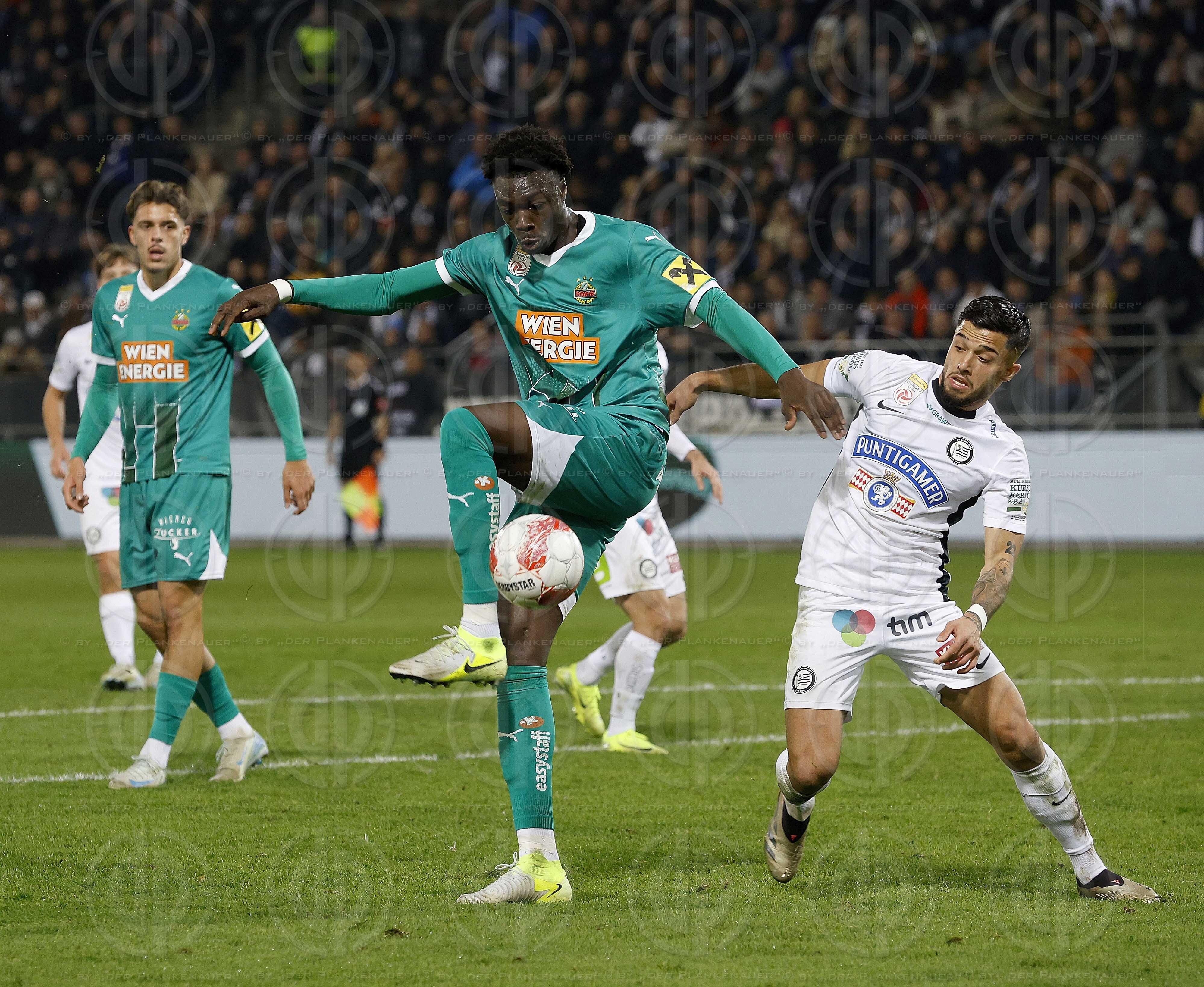 SK Sturm vs. SK Rapid (1:1) am 02.11.2024