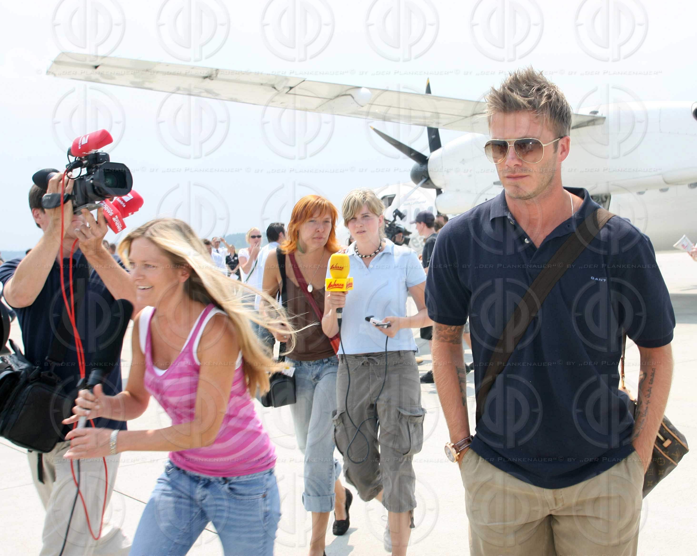 Ankunft Real Madrid Stars