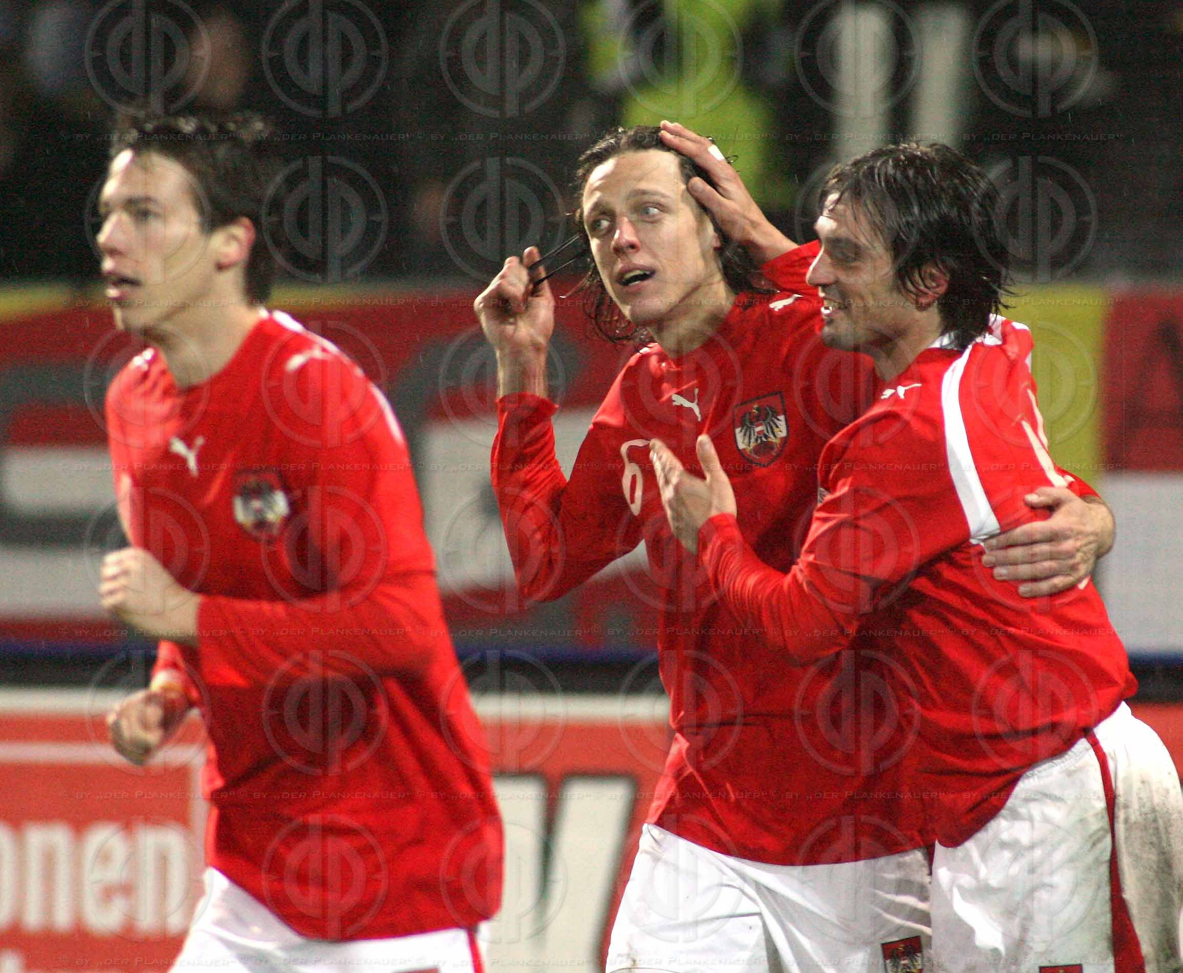 Fusball Länderspiel Österreich vs. Ghana (1:1)