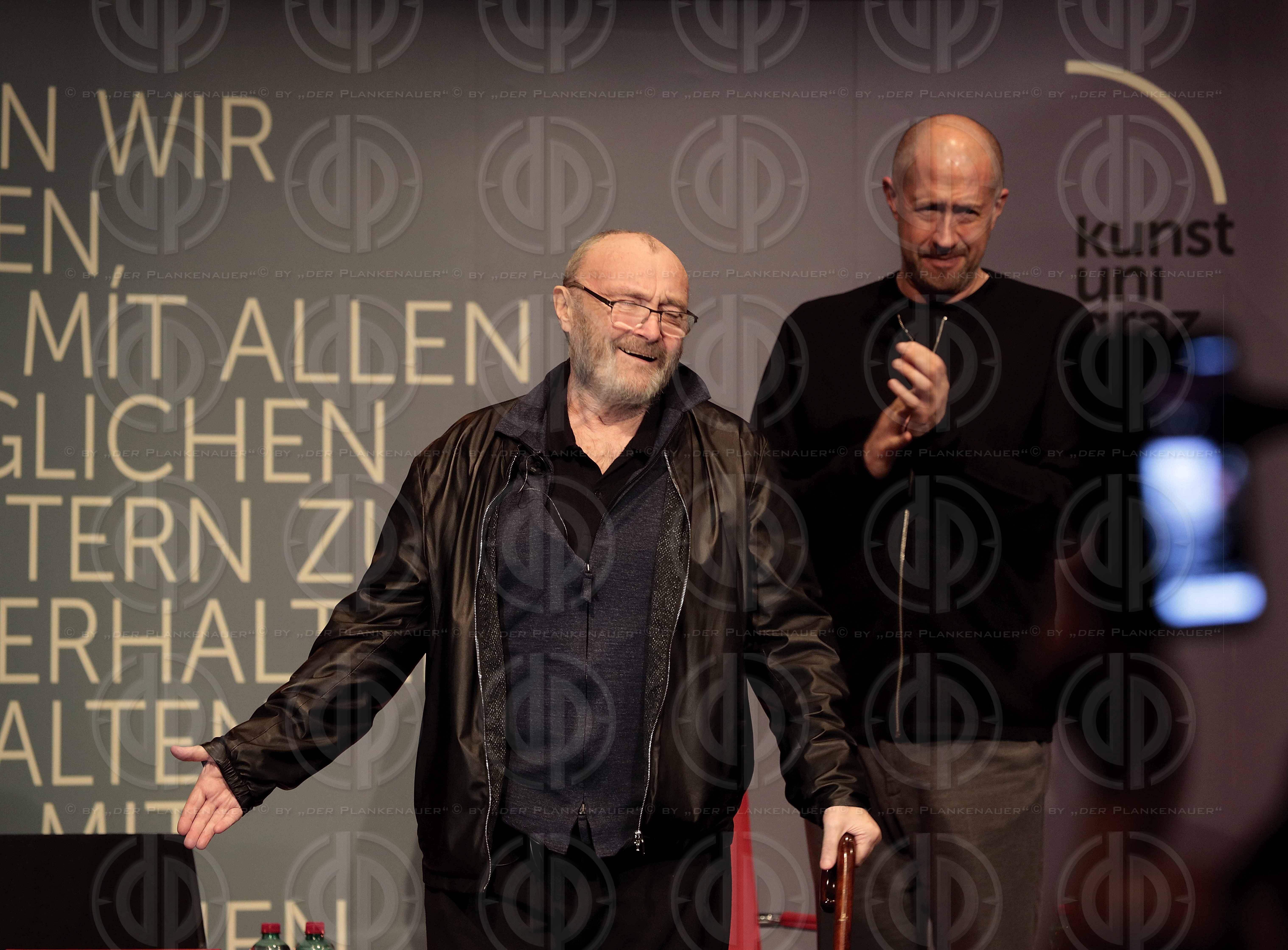 Round Table mit Phil Collins an der KUG