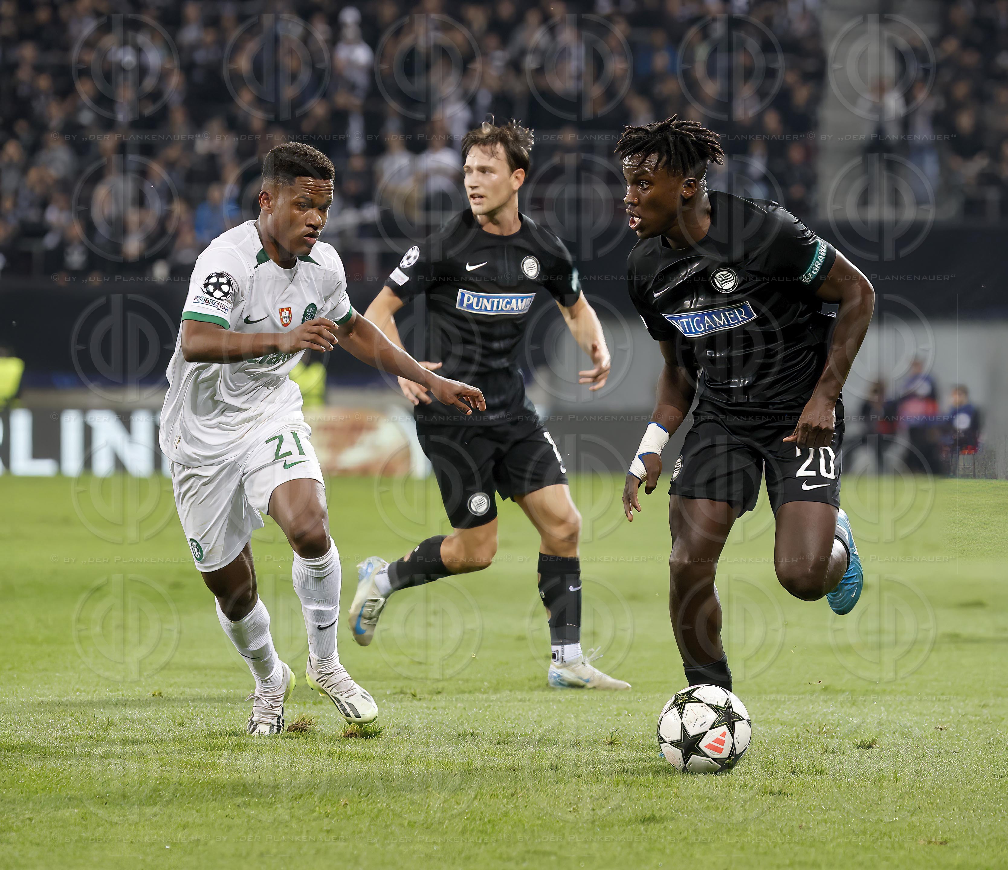UEFA Champions League SK  Sturm vs. Sporting Lissabon (0:2) in K