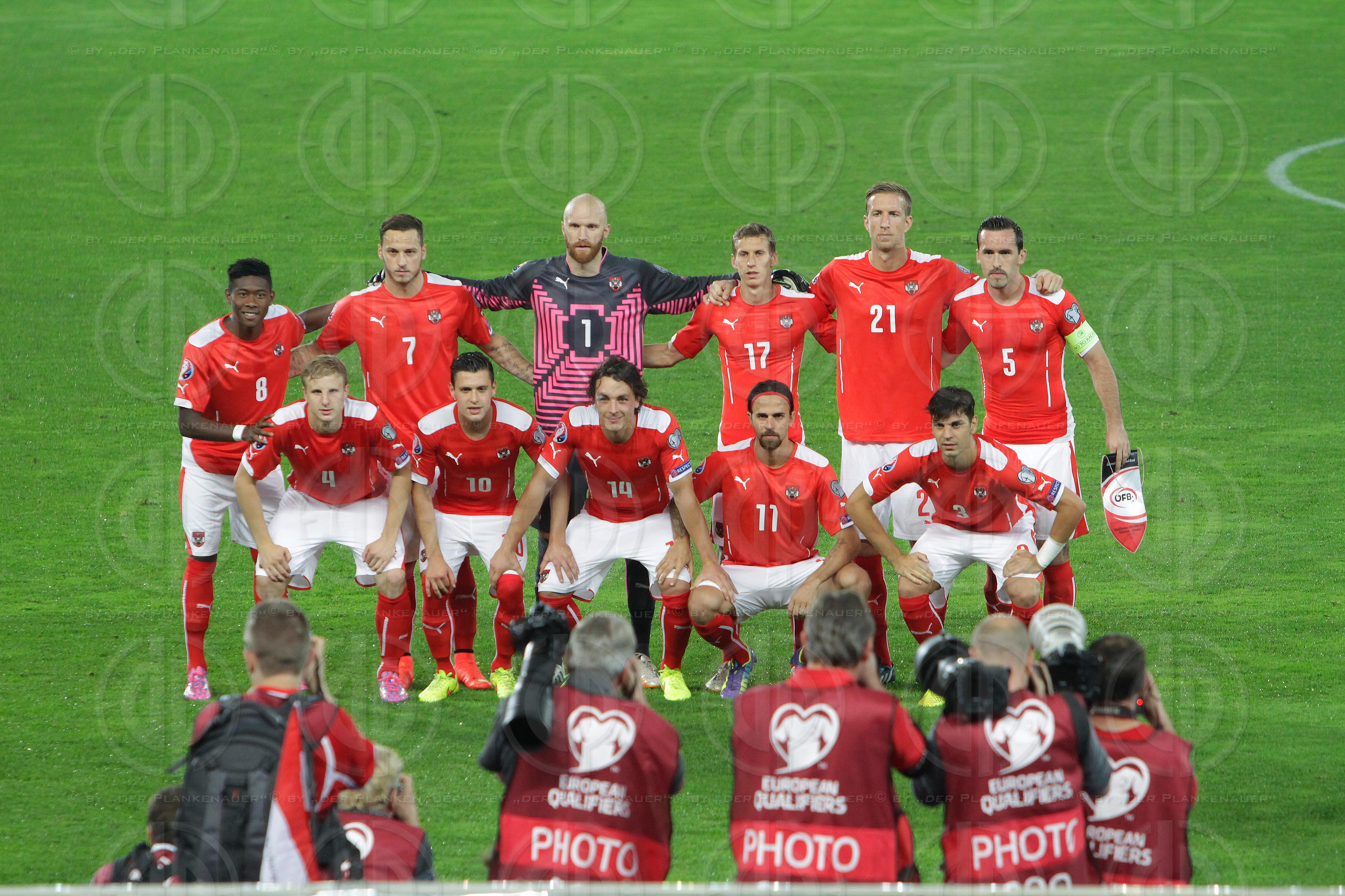 EM 2016-Qualifikationsrunde Oesterreich vs. Schweden (1:1)