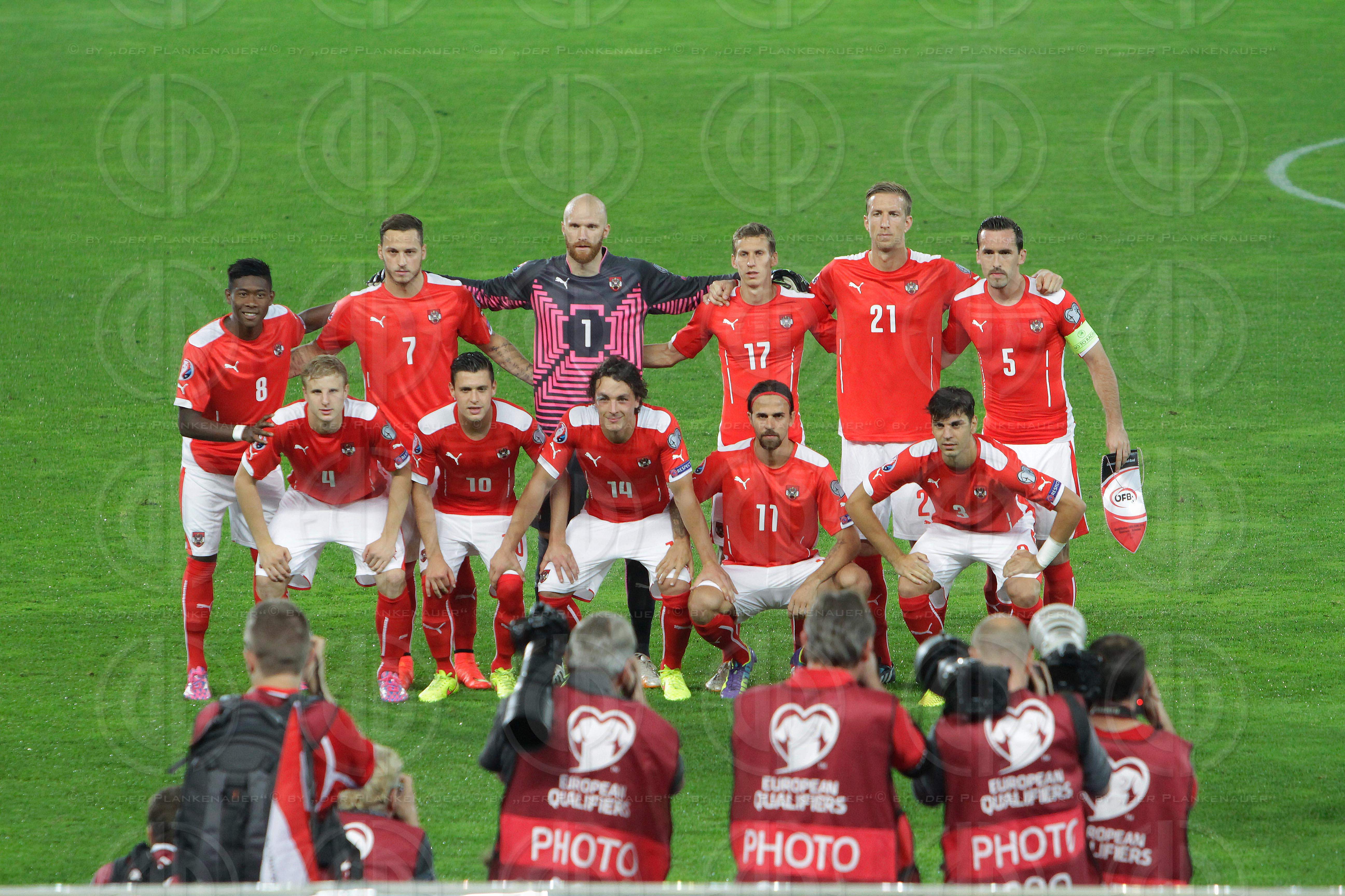 EM 2016-Qualifikationsrunde Oesterreich vs. Schweden (1:1)