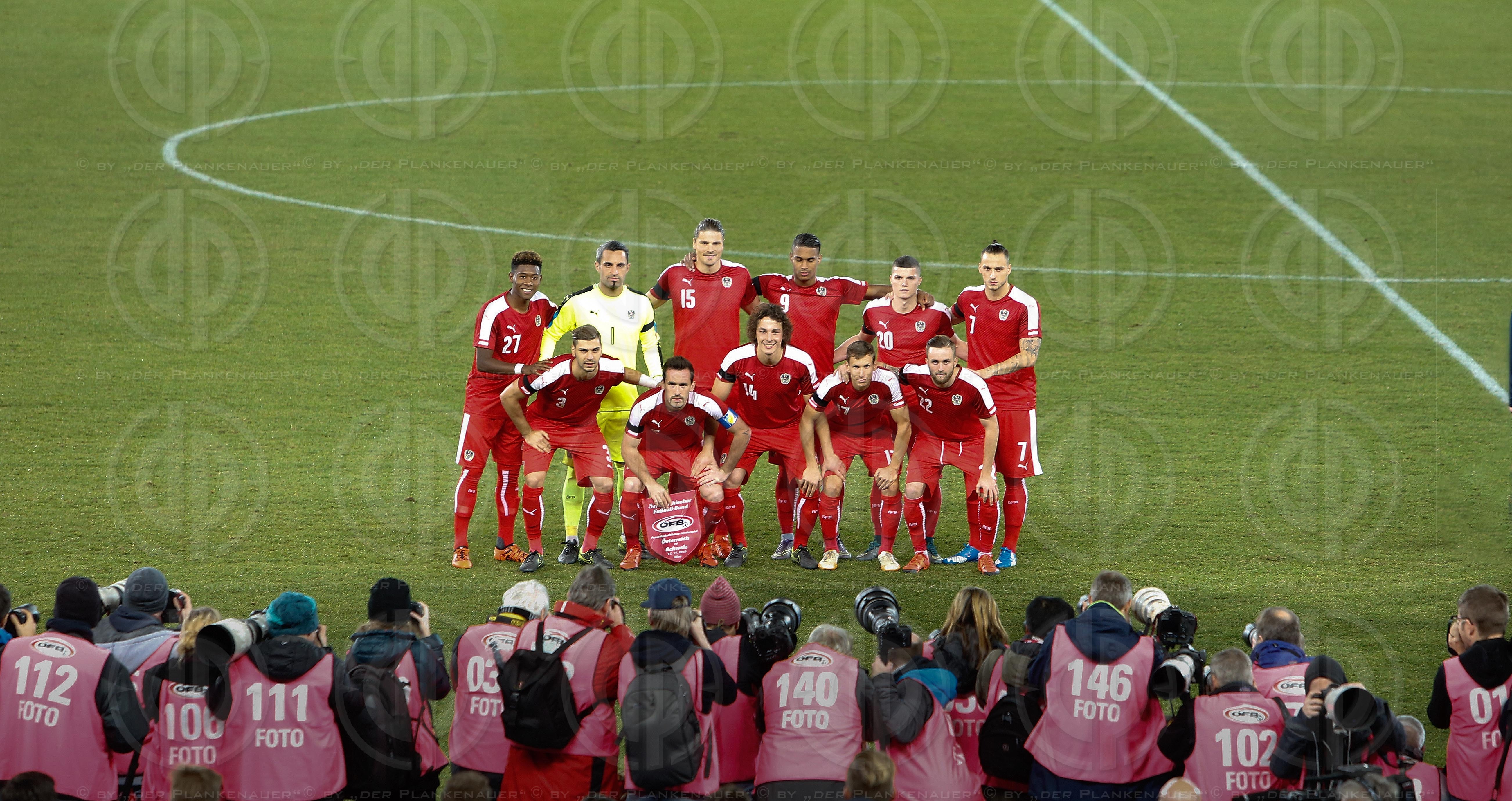 Laenderspiel Oesterreich vs. Schweiz (1:2)