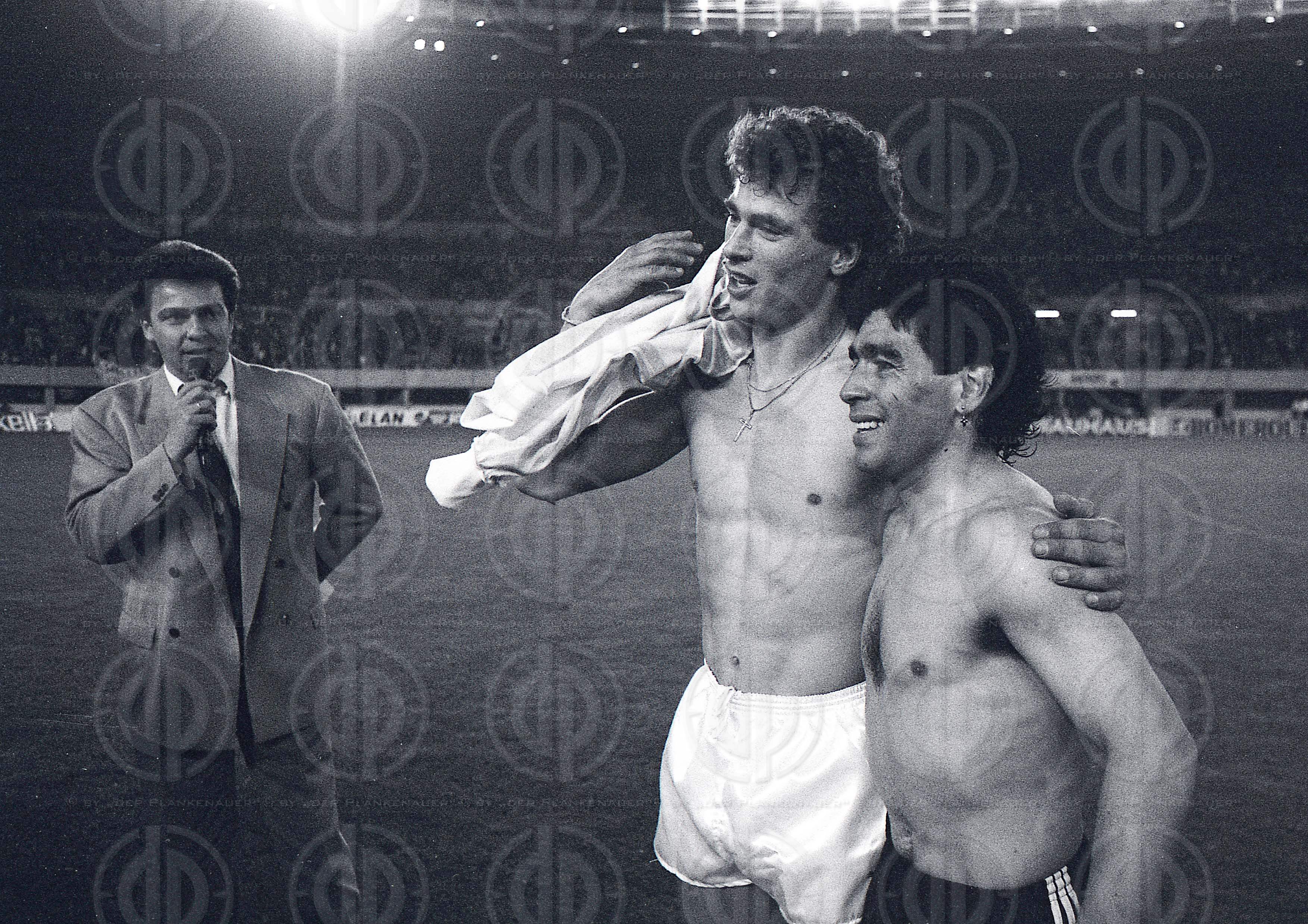 Länderspiel Österreich vs. Argentinien am 03.05.1990