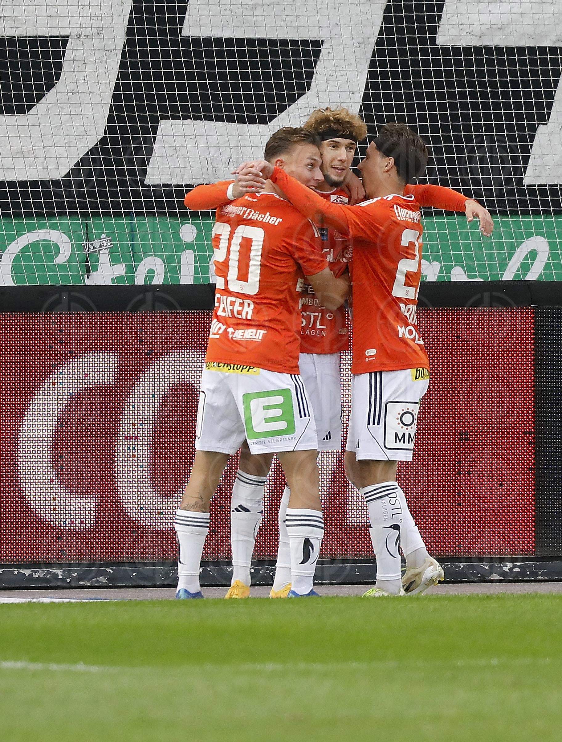 SK Sturm vs. TSV Hartberg (2:1) am 21.10.2023