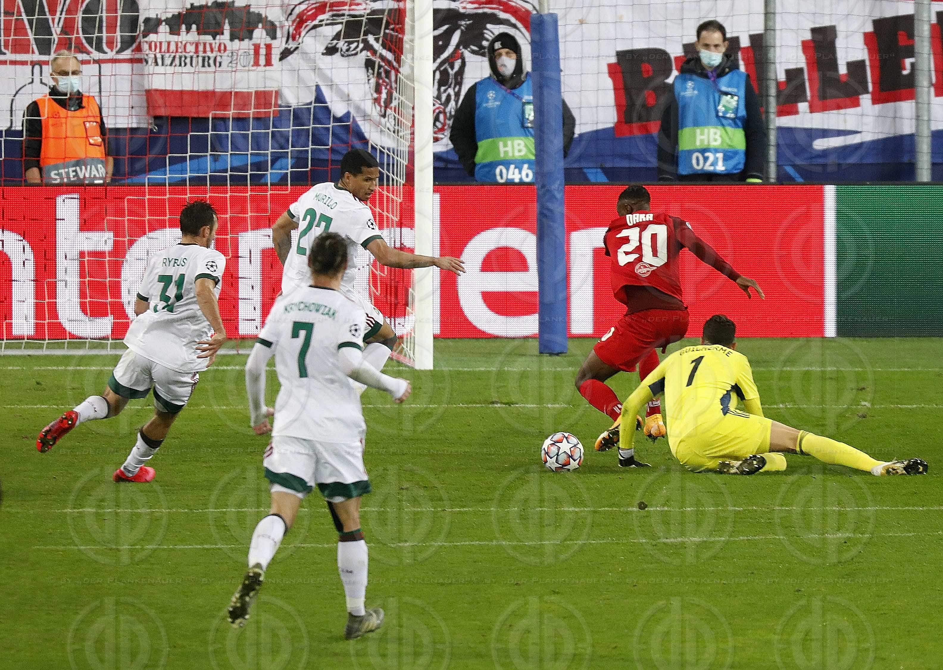 CL FC Red Bull Salzburg vs. Lokomotive Moskau (2:2) am 21.10.202