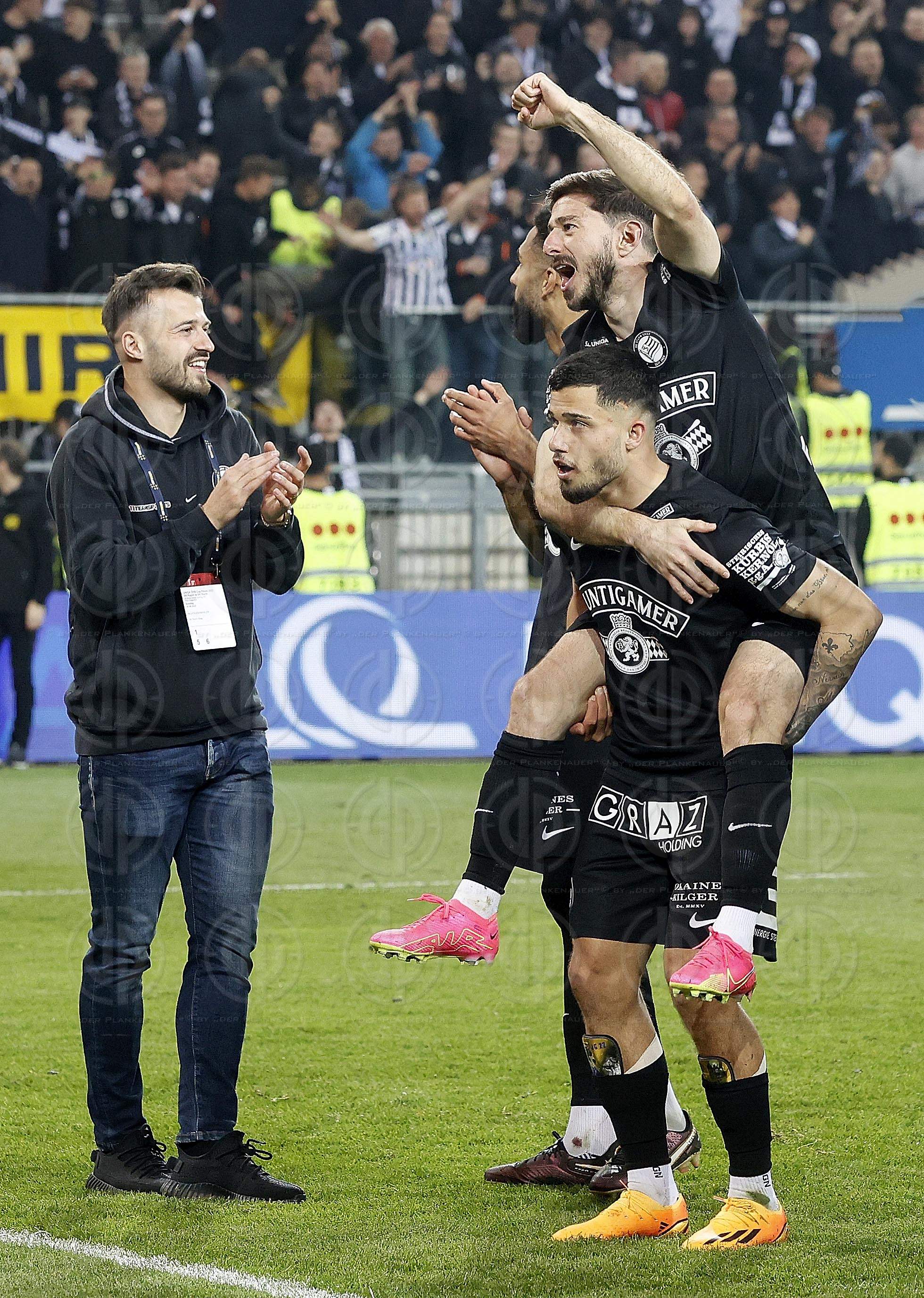 Cup Finale SK Rapid vs. SK Sturm (0:2) am 30.04.2023