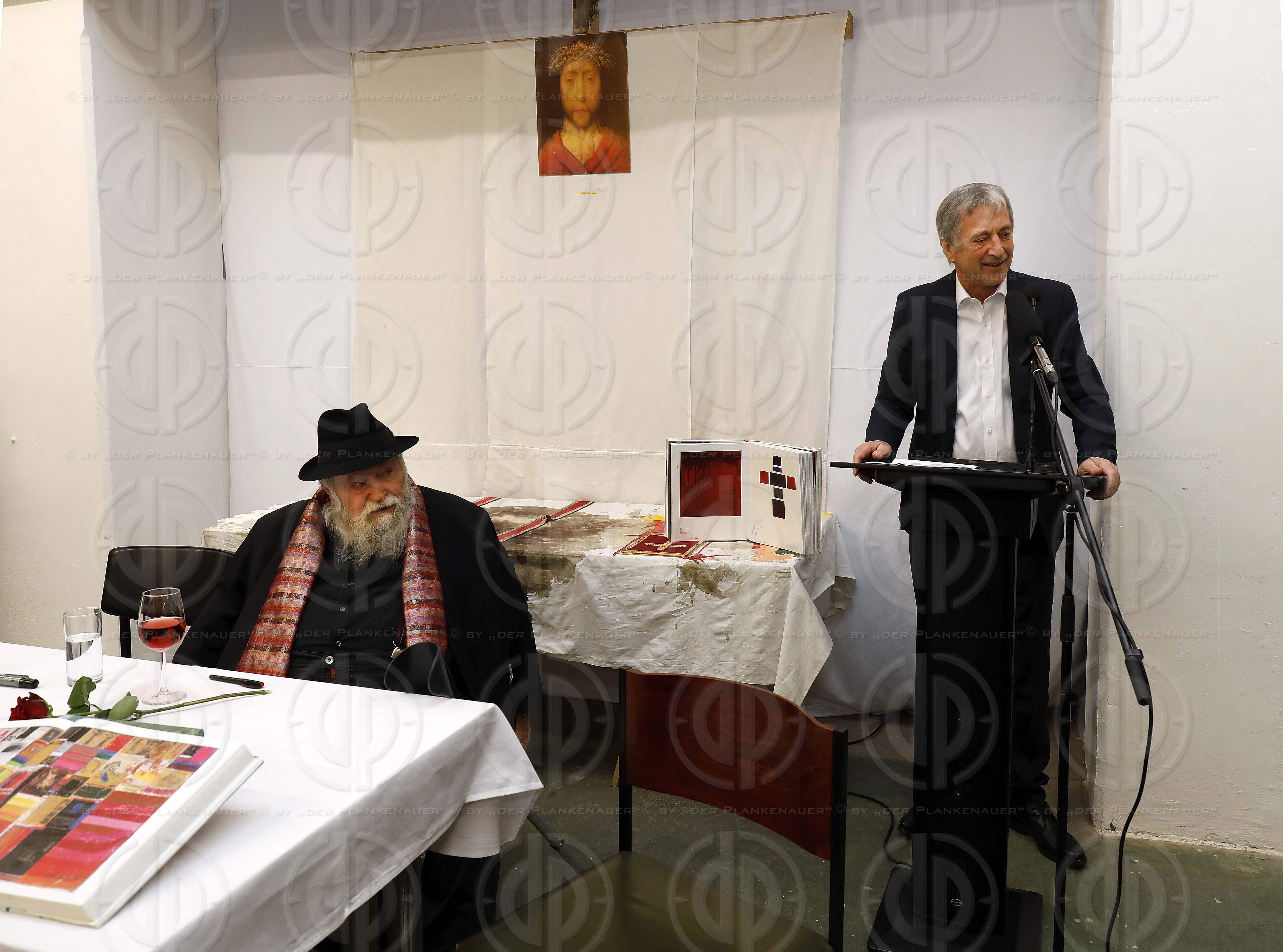 Fruehschoppen mit Hermann NITSCH