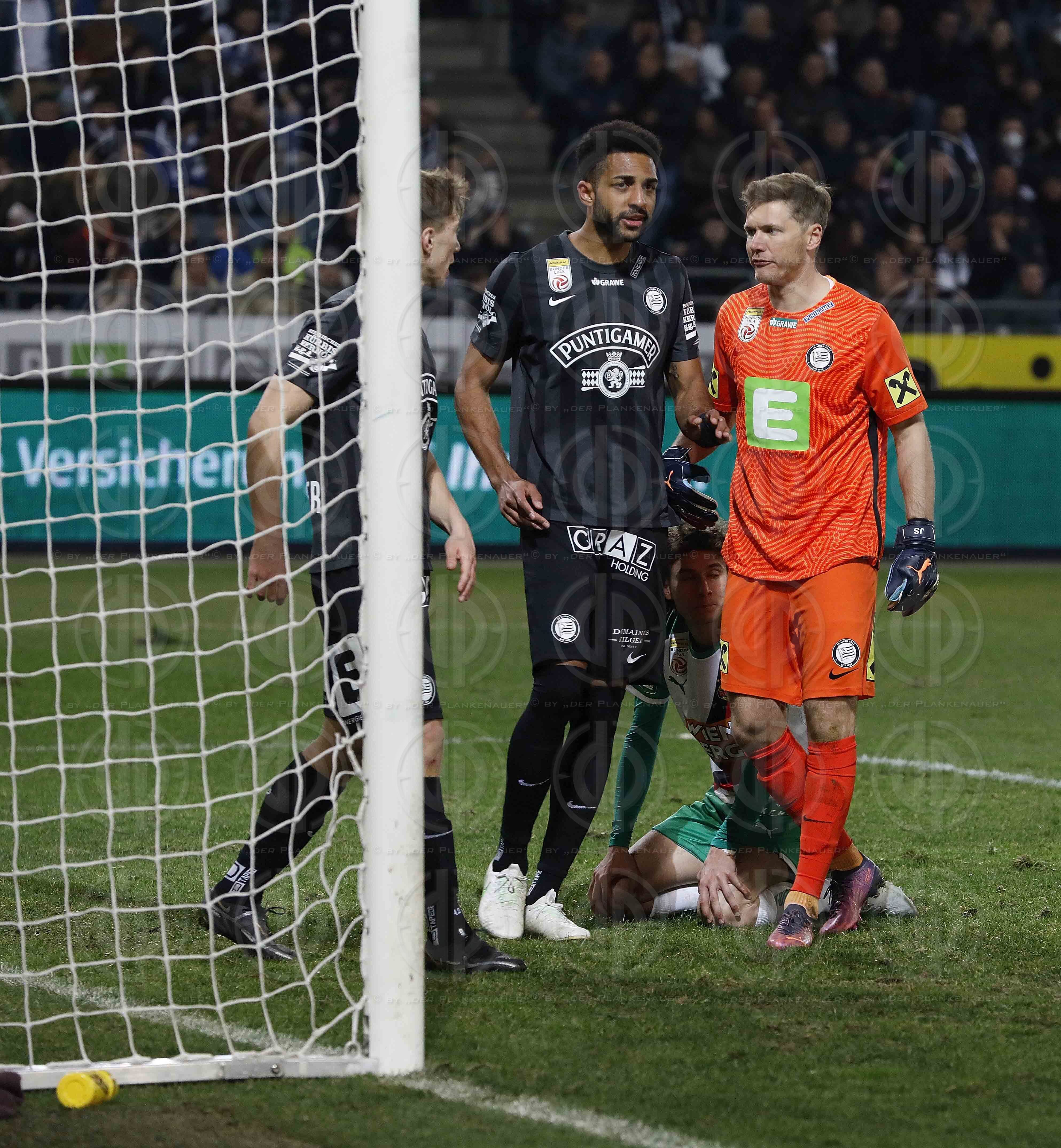 SK Sturm vs. Rapid Wien (2:2) am 20.02.2022