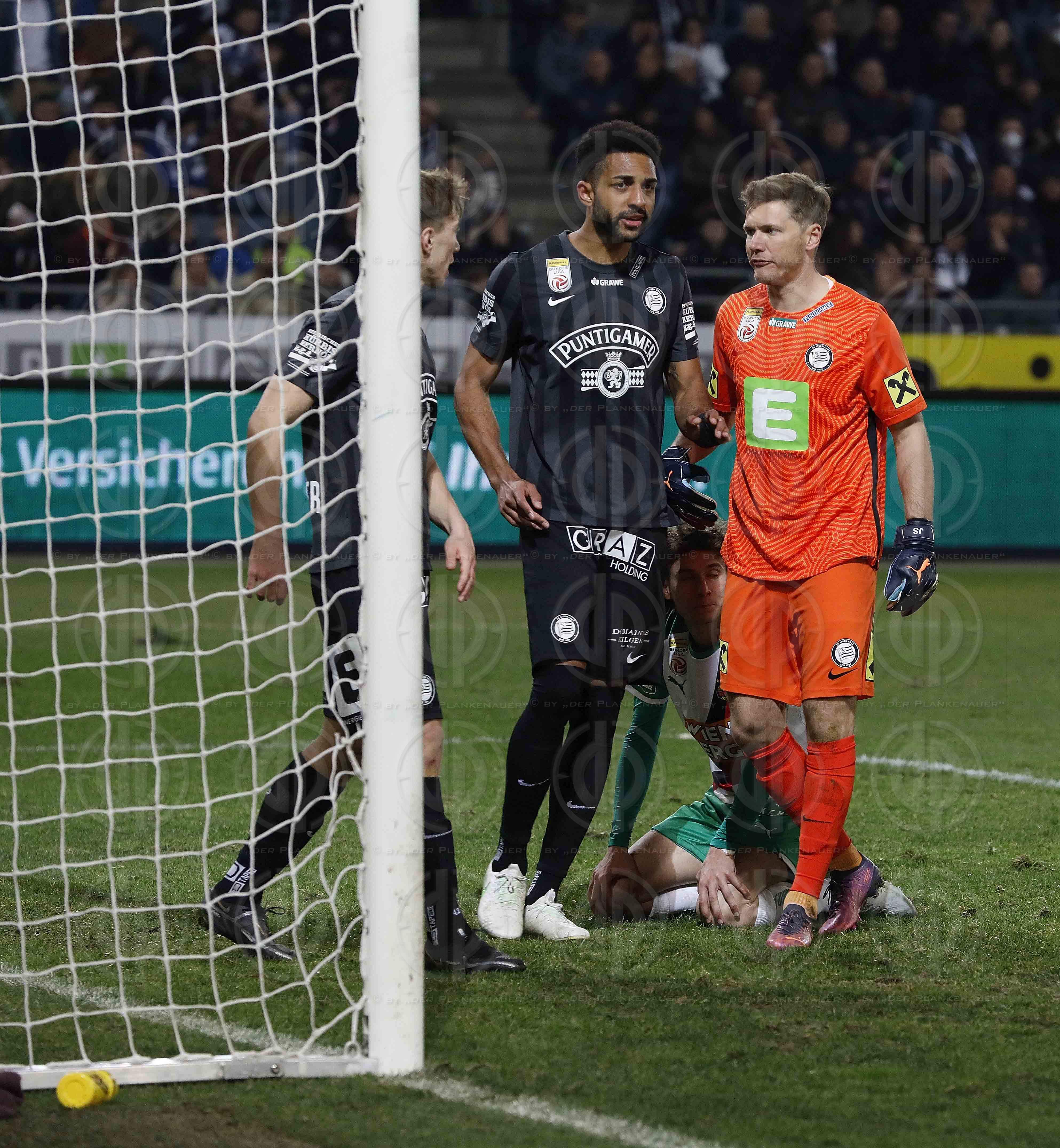 SK Sturm vs. Rapid Wien (2:2) am 20.02.2022