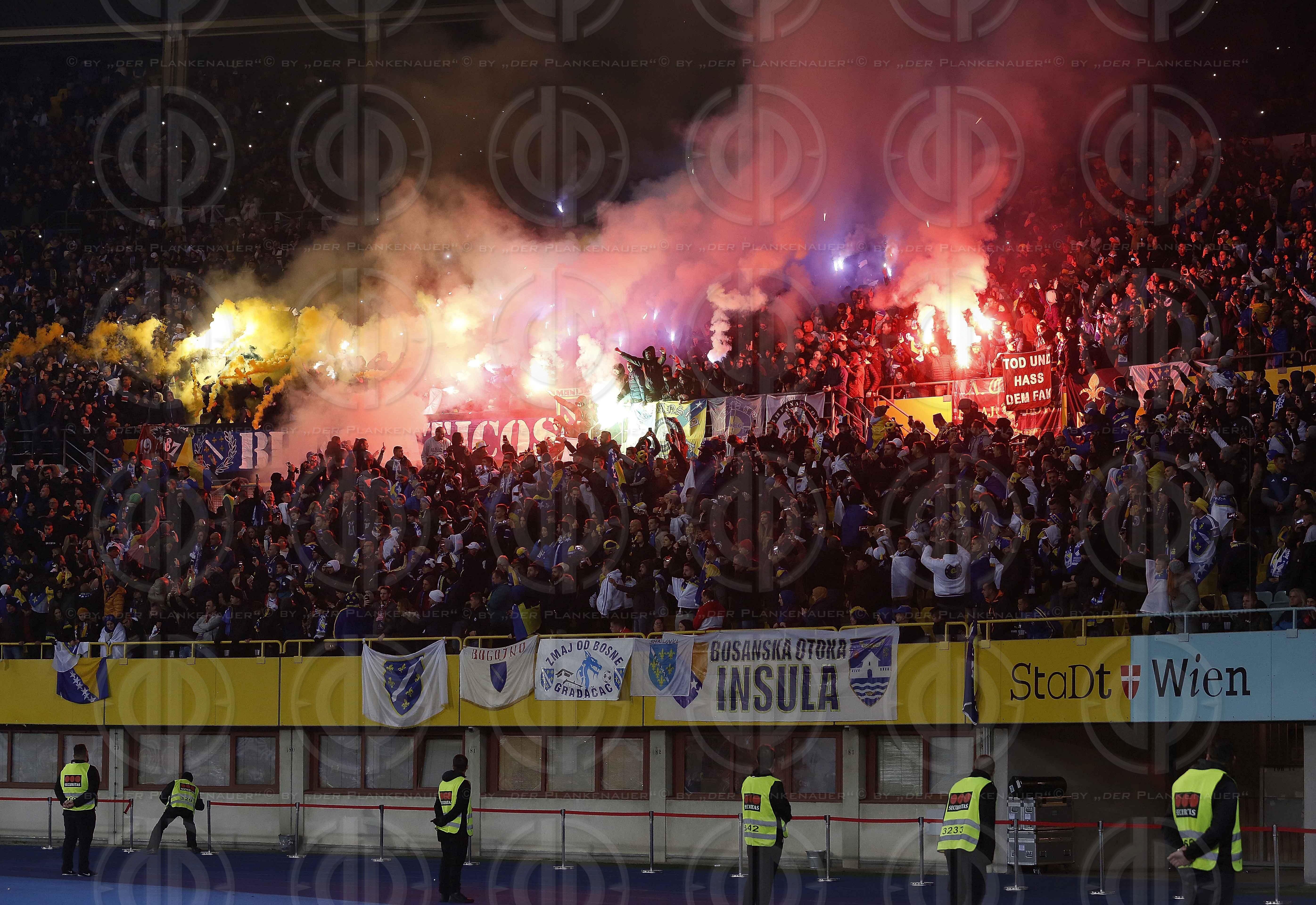 Laenderspiel Oesterreich vs. Bosnien/Herzegowina (0:0)