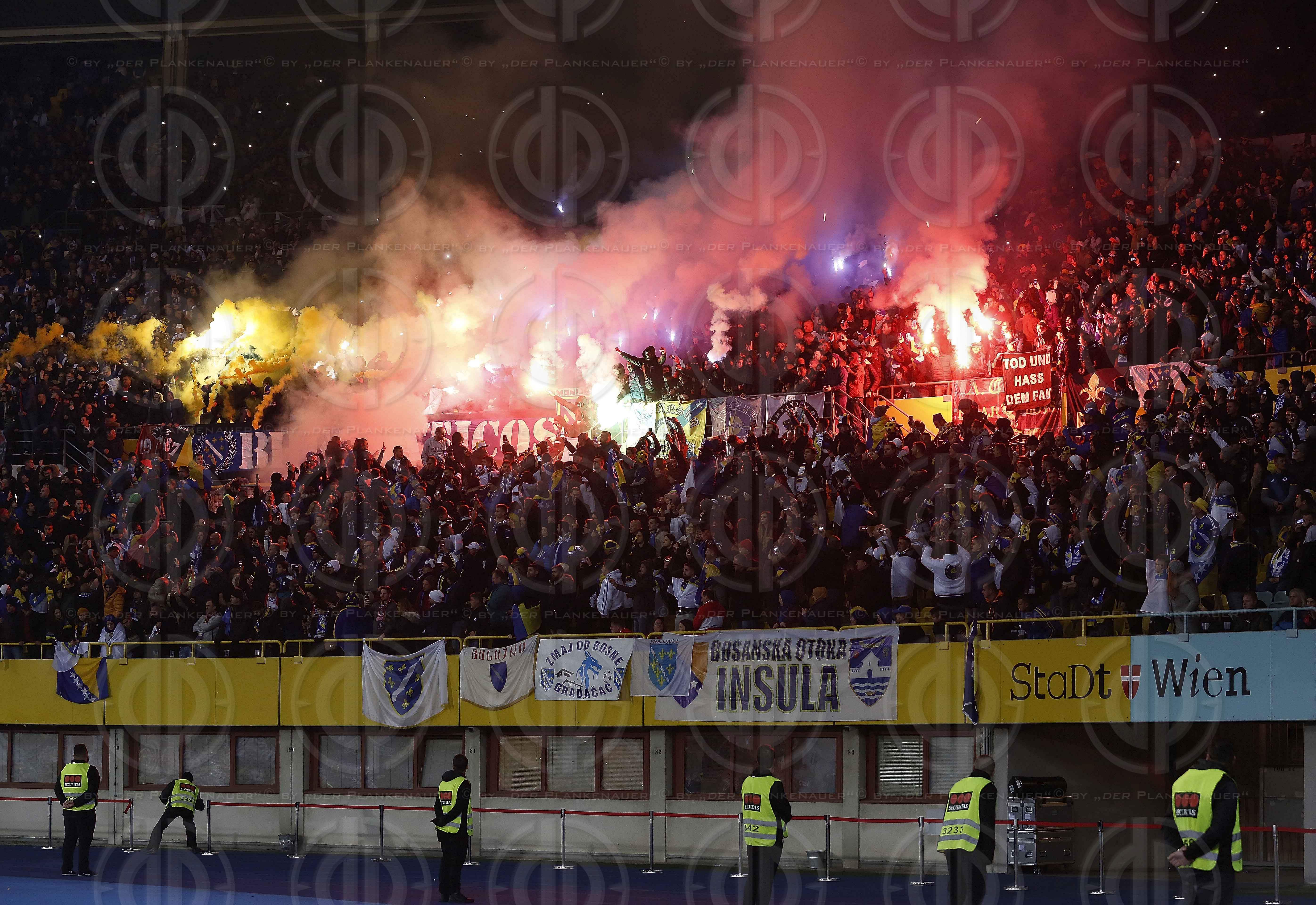 Laenderspiel Oesterreich vs. Bosnien/Herzegowina (0:0)