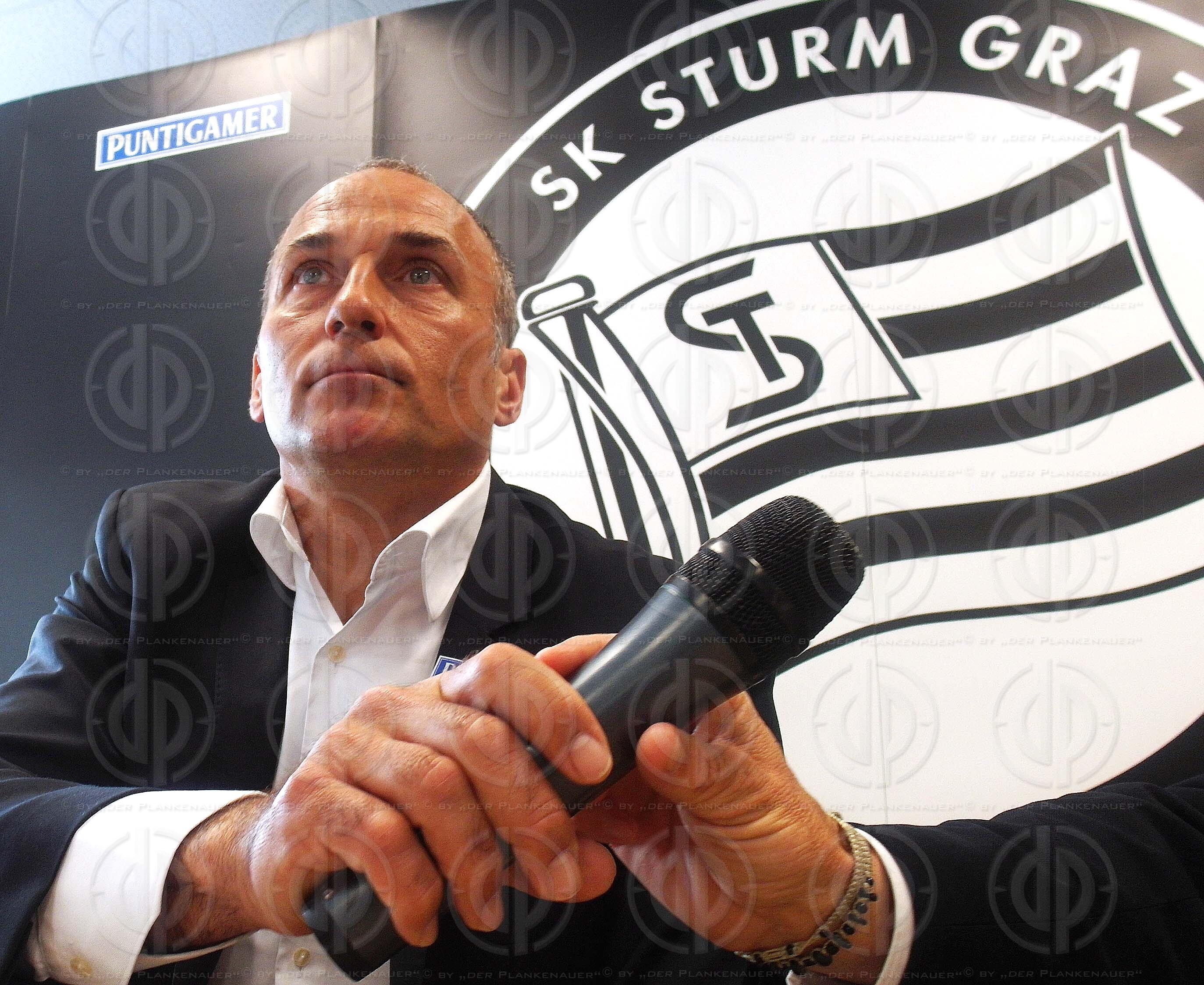 SK Sturm Pressekonferenz - Darko MILANIC neuer Trainer