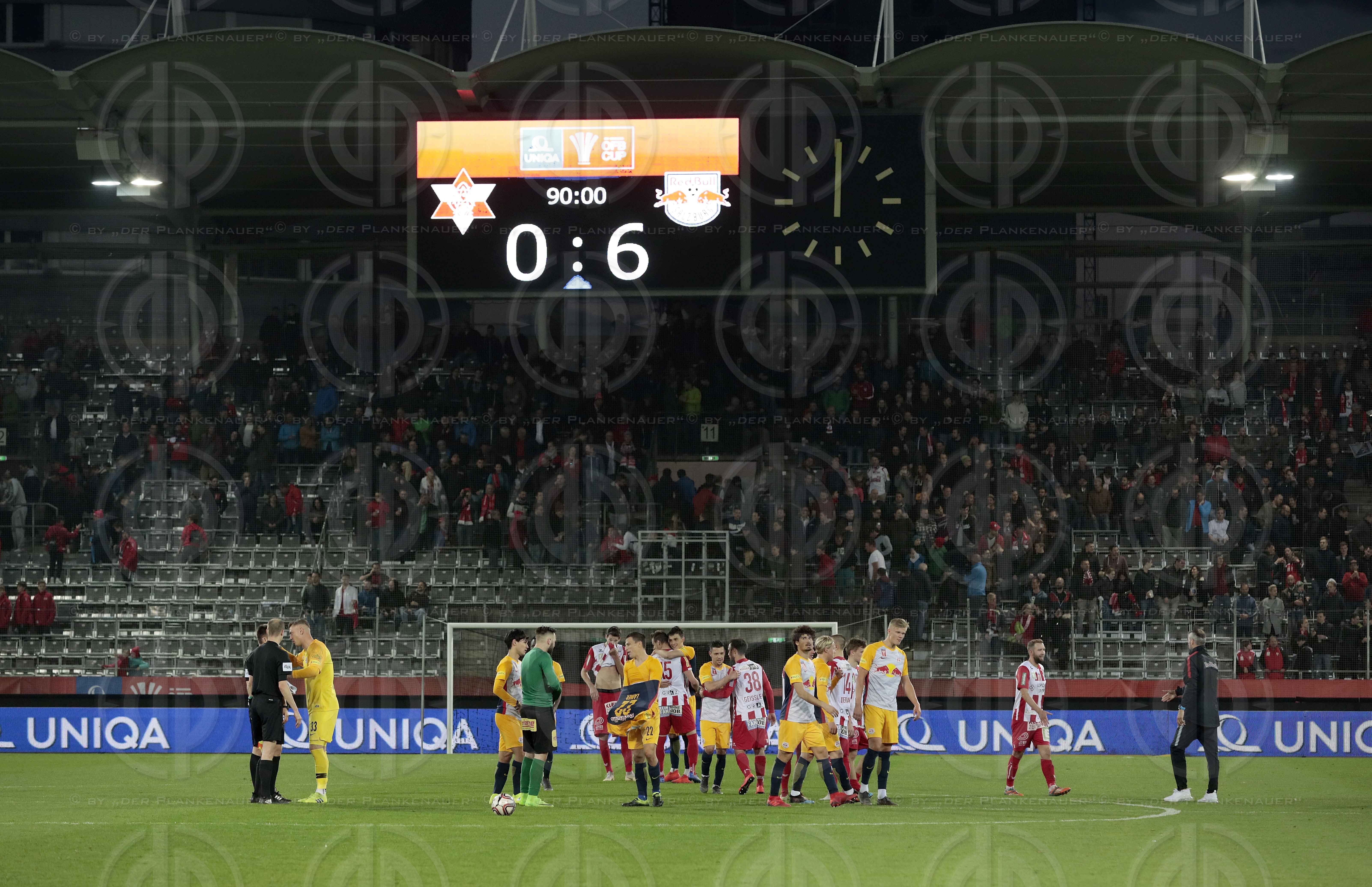 ÖFB Cup GAK 1902 vs. Red Bull Salzburg am 03.04.2019 (0:6)