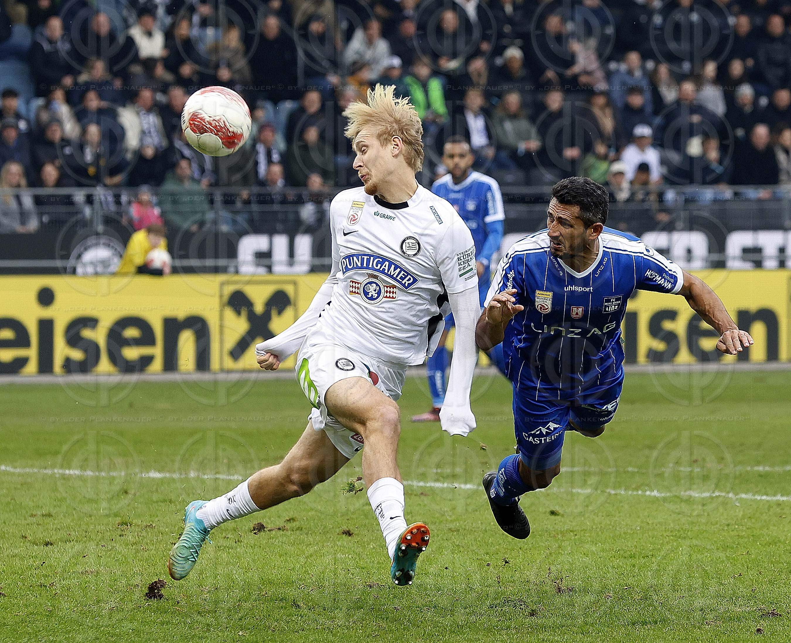 SK Sturm vs. BW Linz (2:1) am 23.02.2025