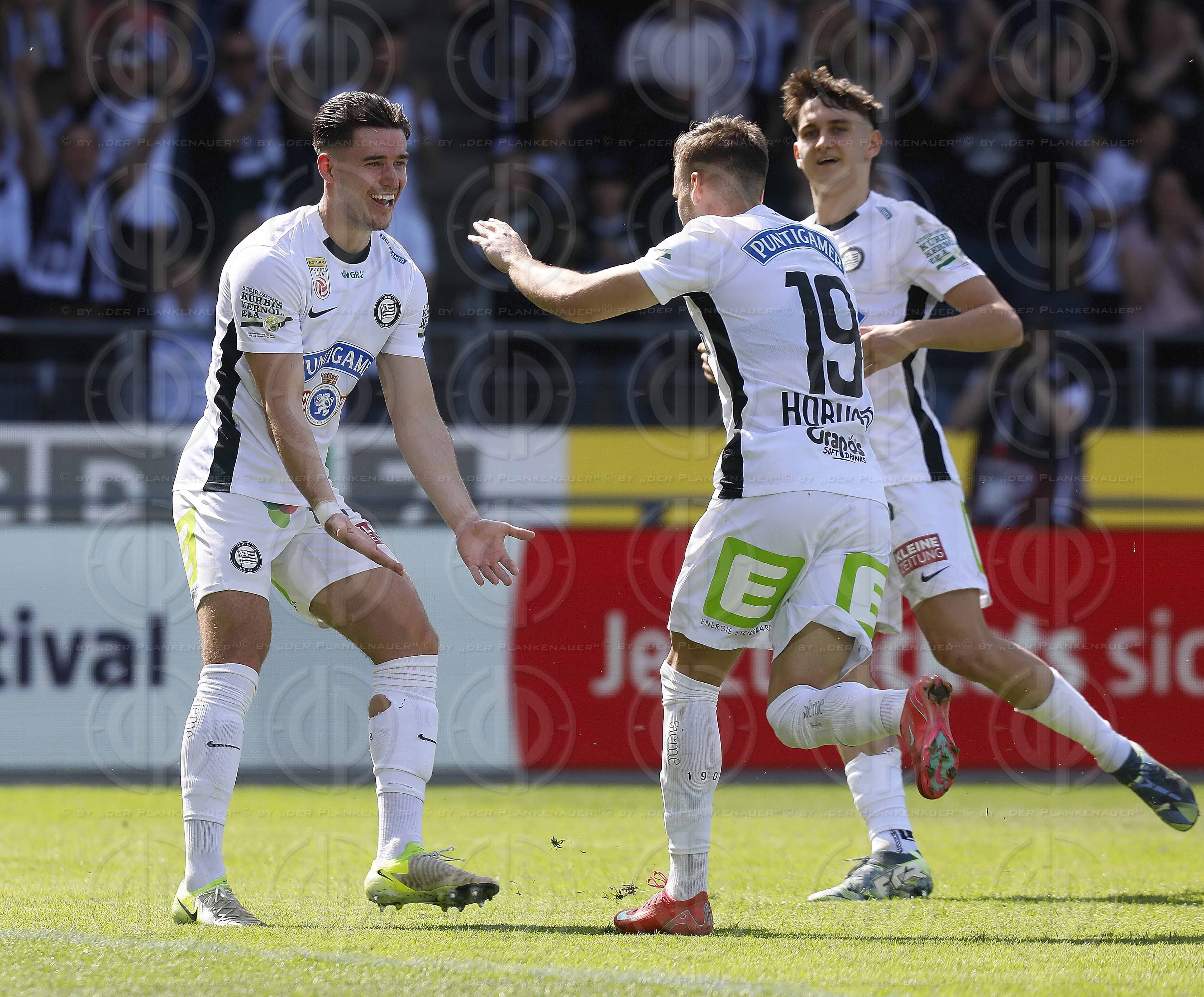 SK Sturm vs. BW Linz (2:0) am 20.04.2025